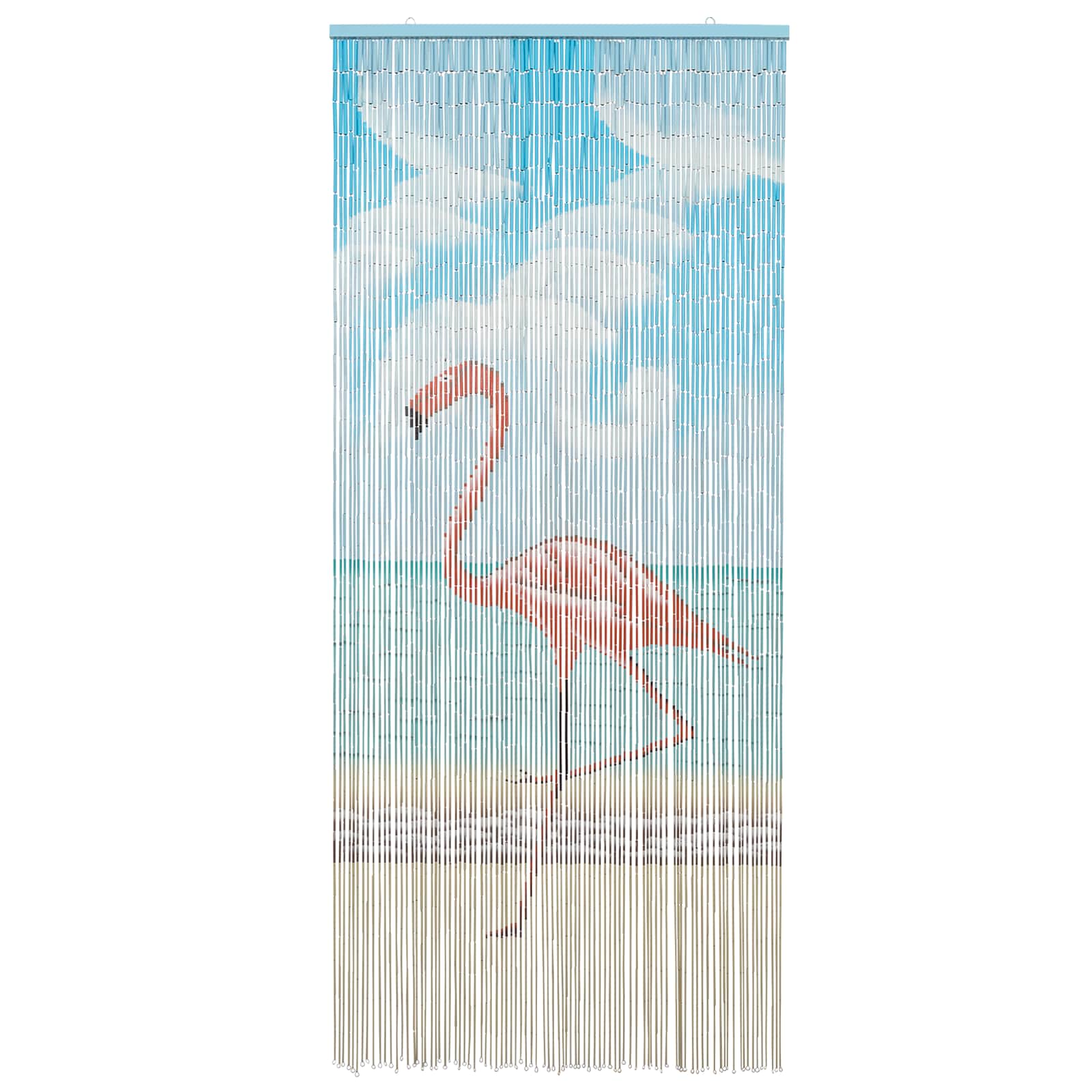 Tenda per Porta Antinsetti multicolore 90 x 200 cm Bambù
