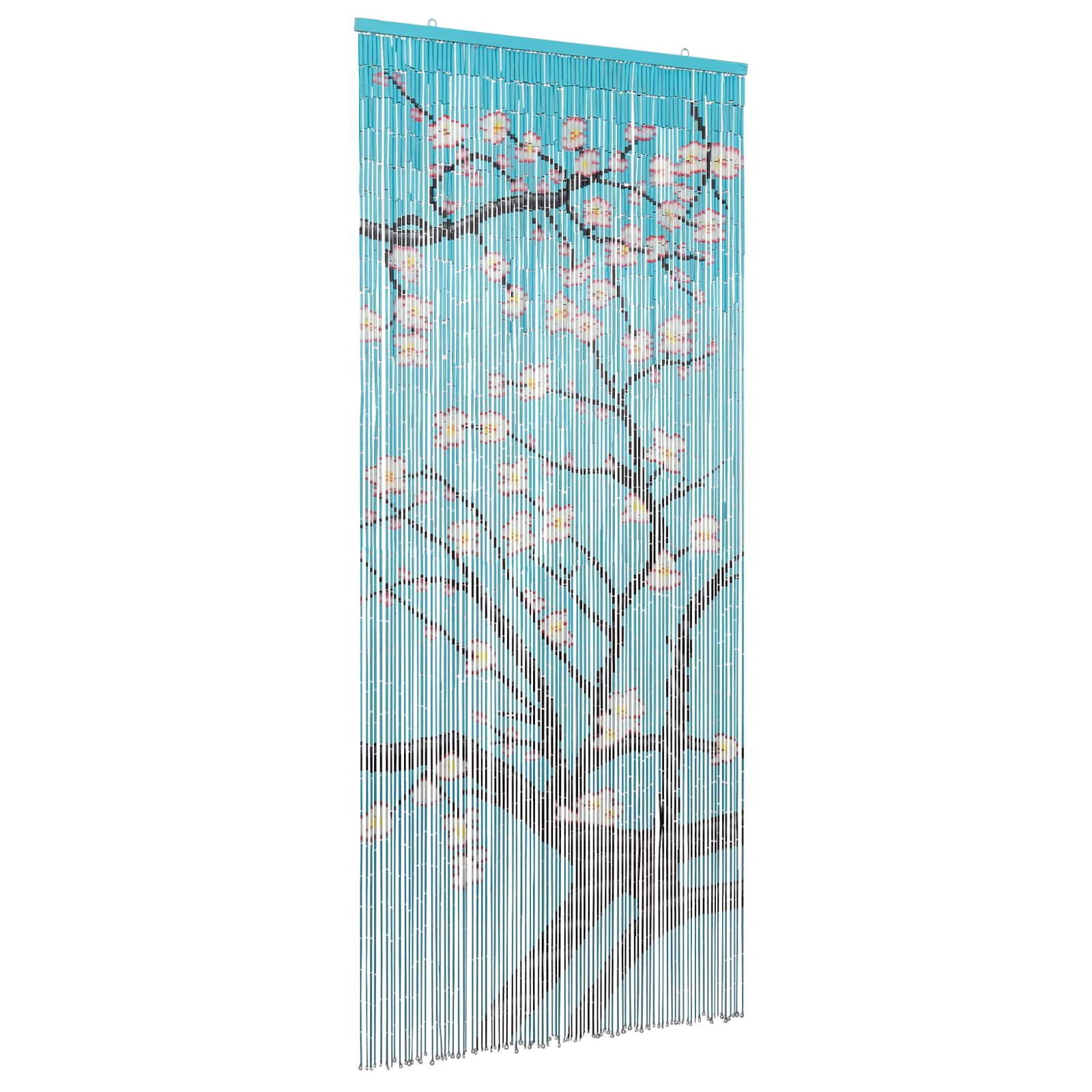 Tenda per Porta Antinsetti multicolore 90 x 200 cm Bambù