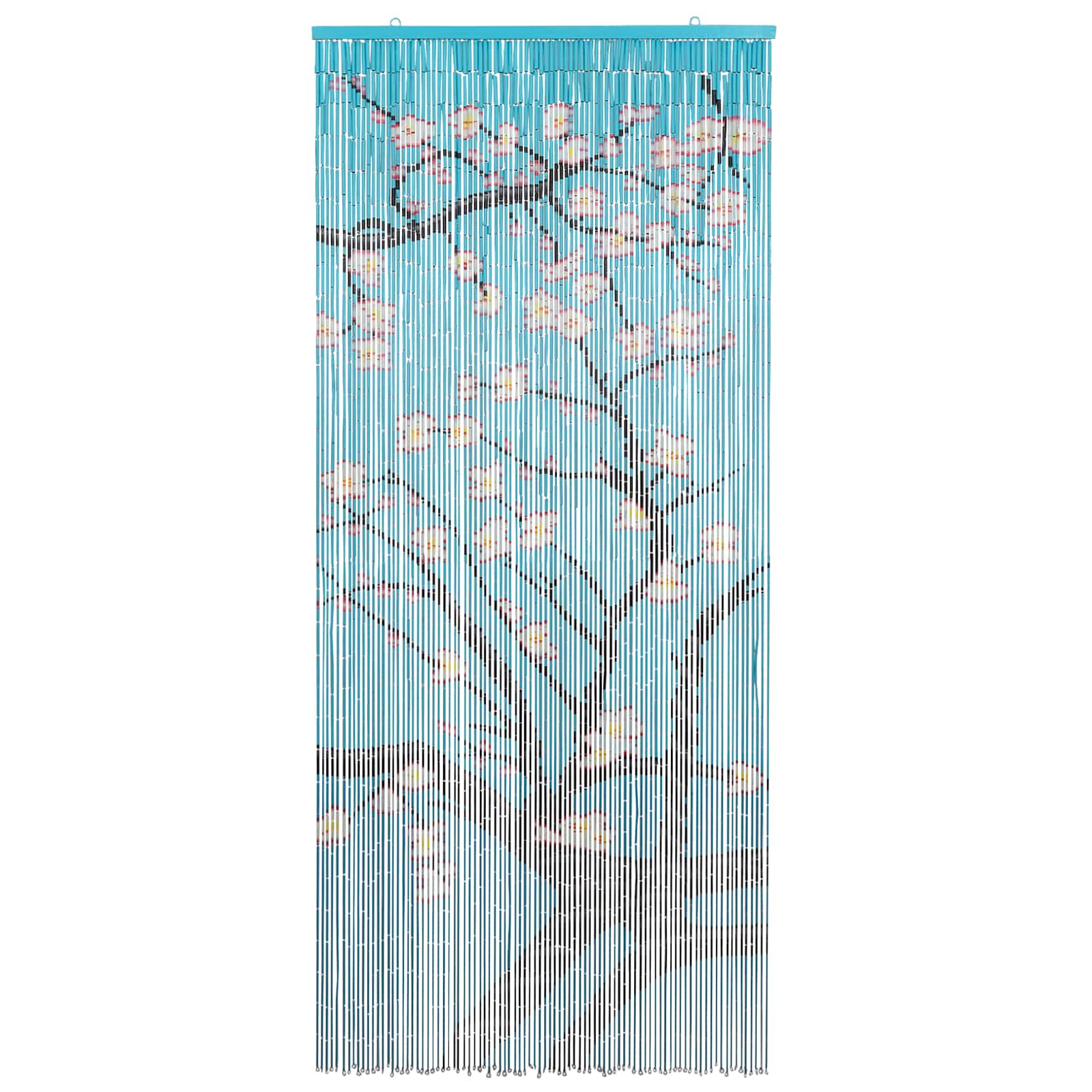 Tenda per Porta Antinsetti multicolore 90 x 200 cm Bambù