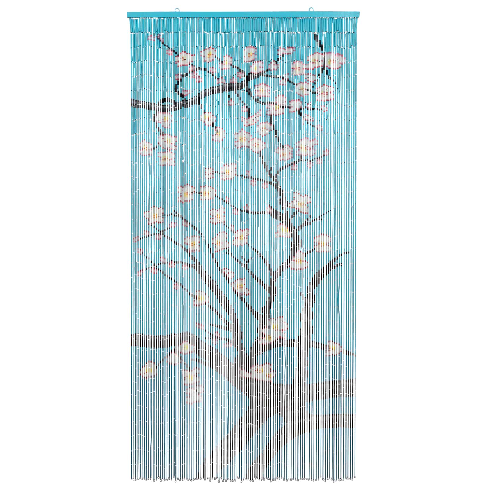 Tenda per Porta Antinsetti multicolore 100 x 200 cm Bambù