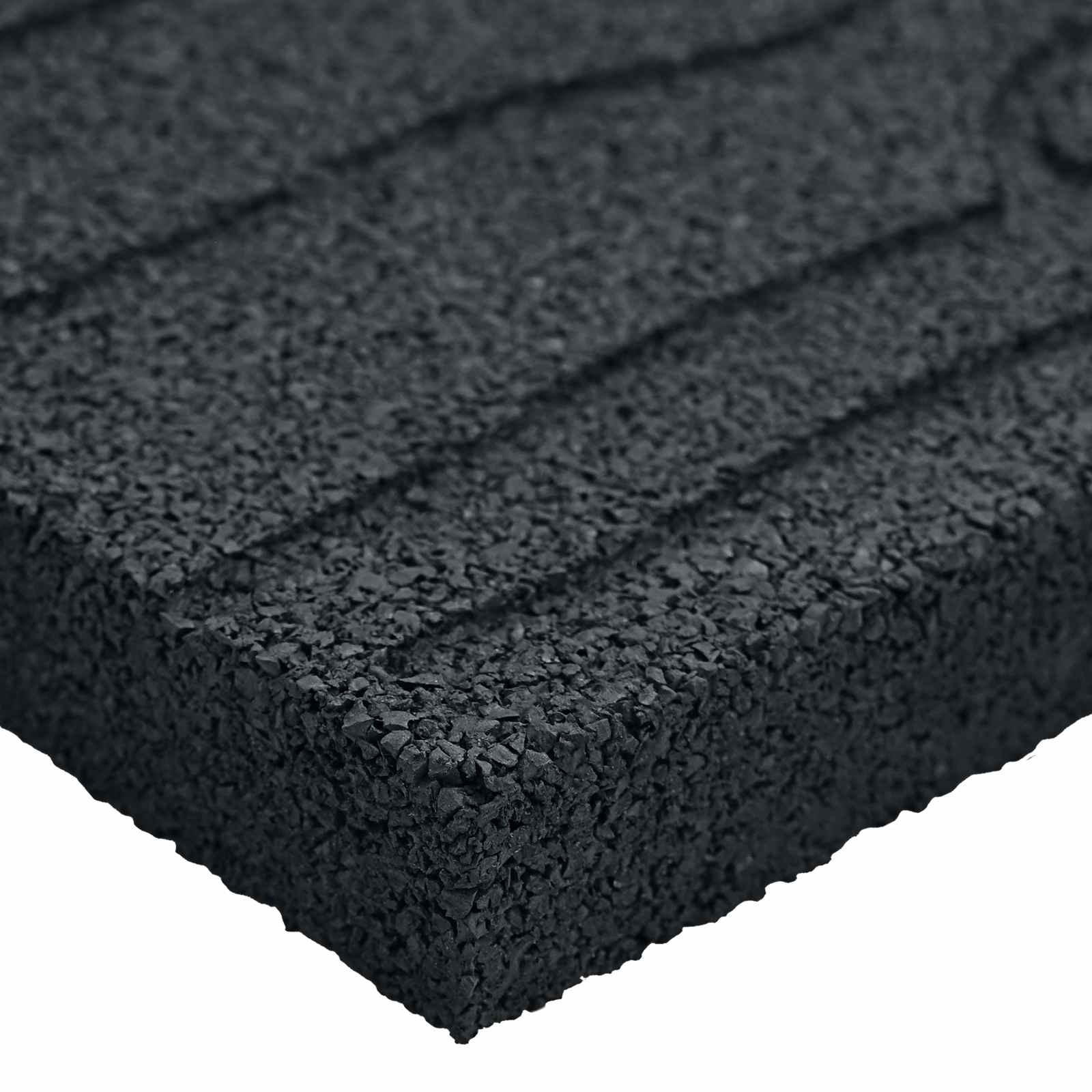 Pietra da Passo 6 pz Nero 60,5 x 25 x 2 cm Gomma