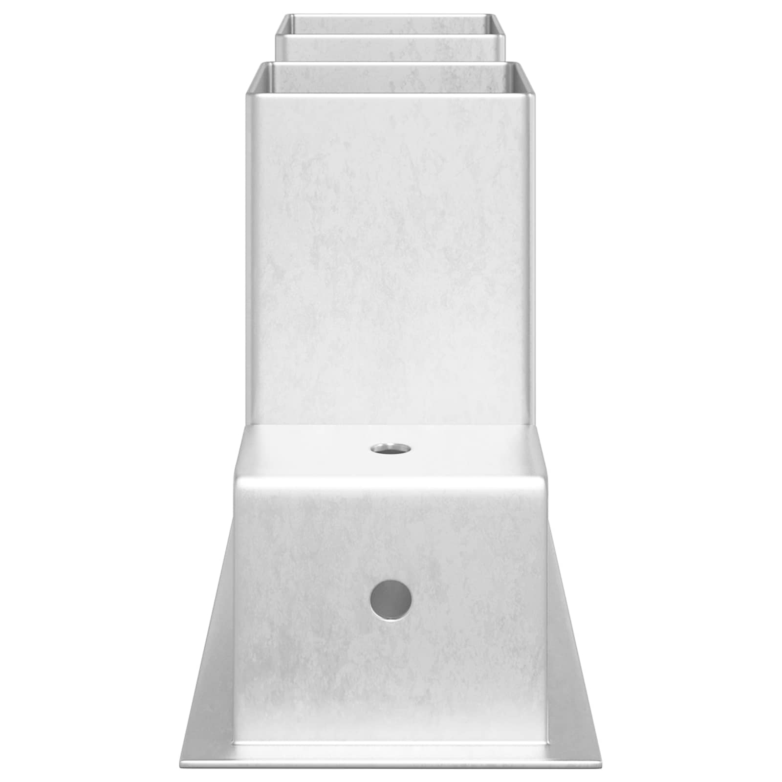Aiuto per Impilare Legna 12 pz Argento 34 x 10 x 15 cm Acciaio