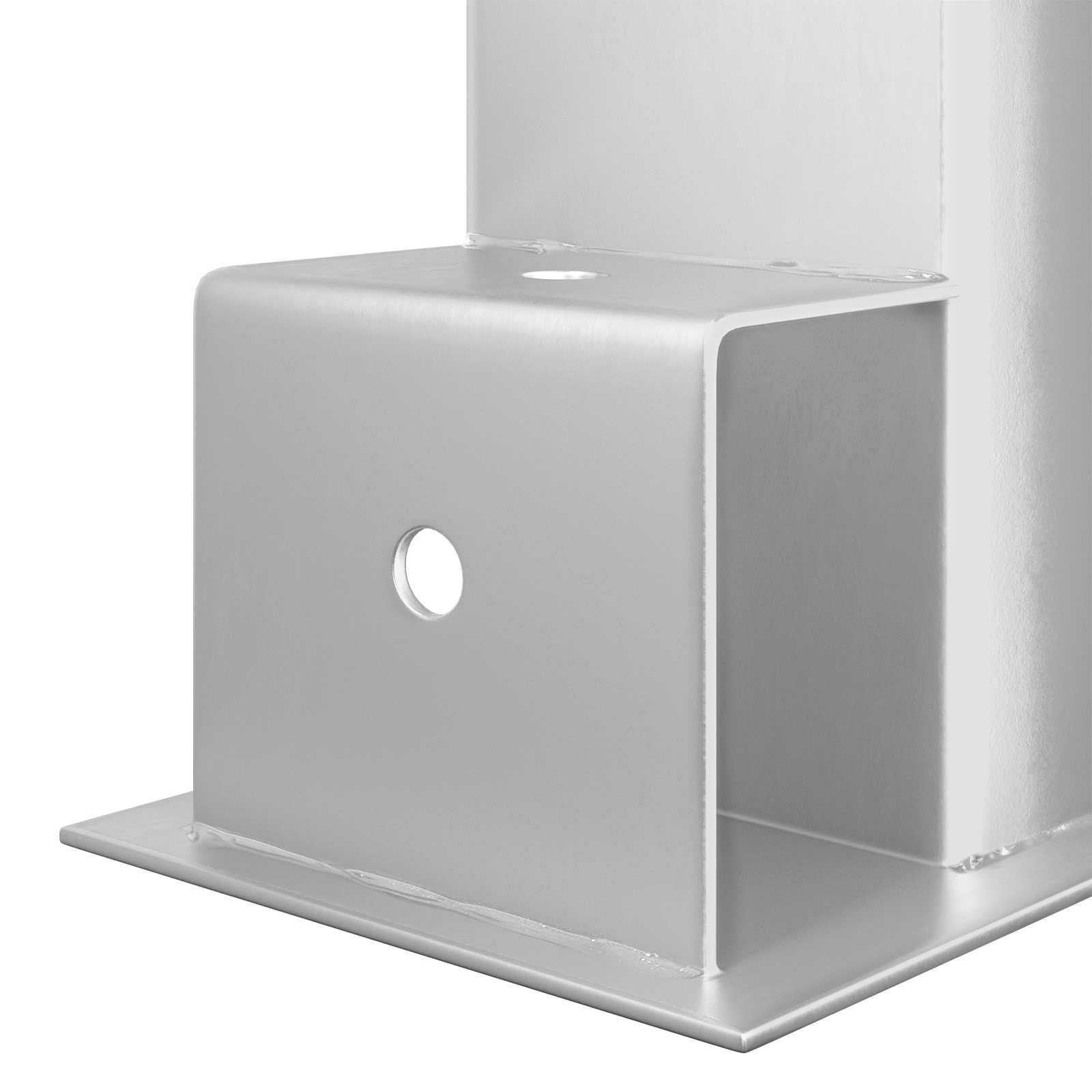 Aiuto per Impilare Legna 12 pz Argento 34 x 10 x 15 cm Acciaio