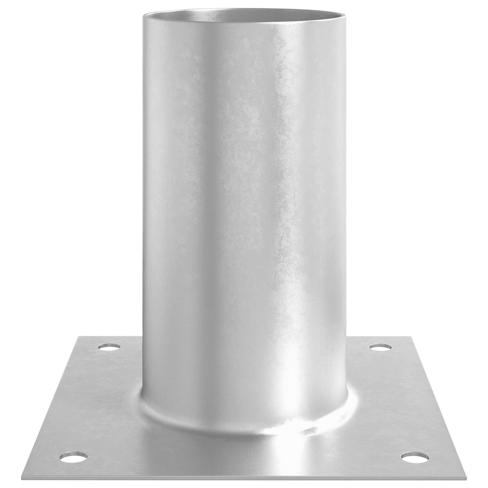 Ancora rotonda per terreno 4 pz Argento 15 x 15 x 15 cm Metallo