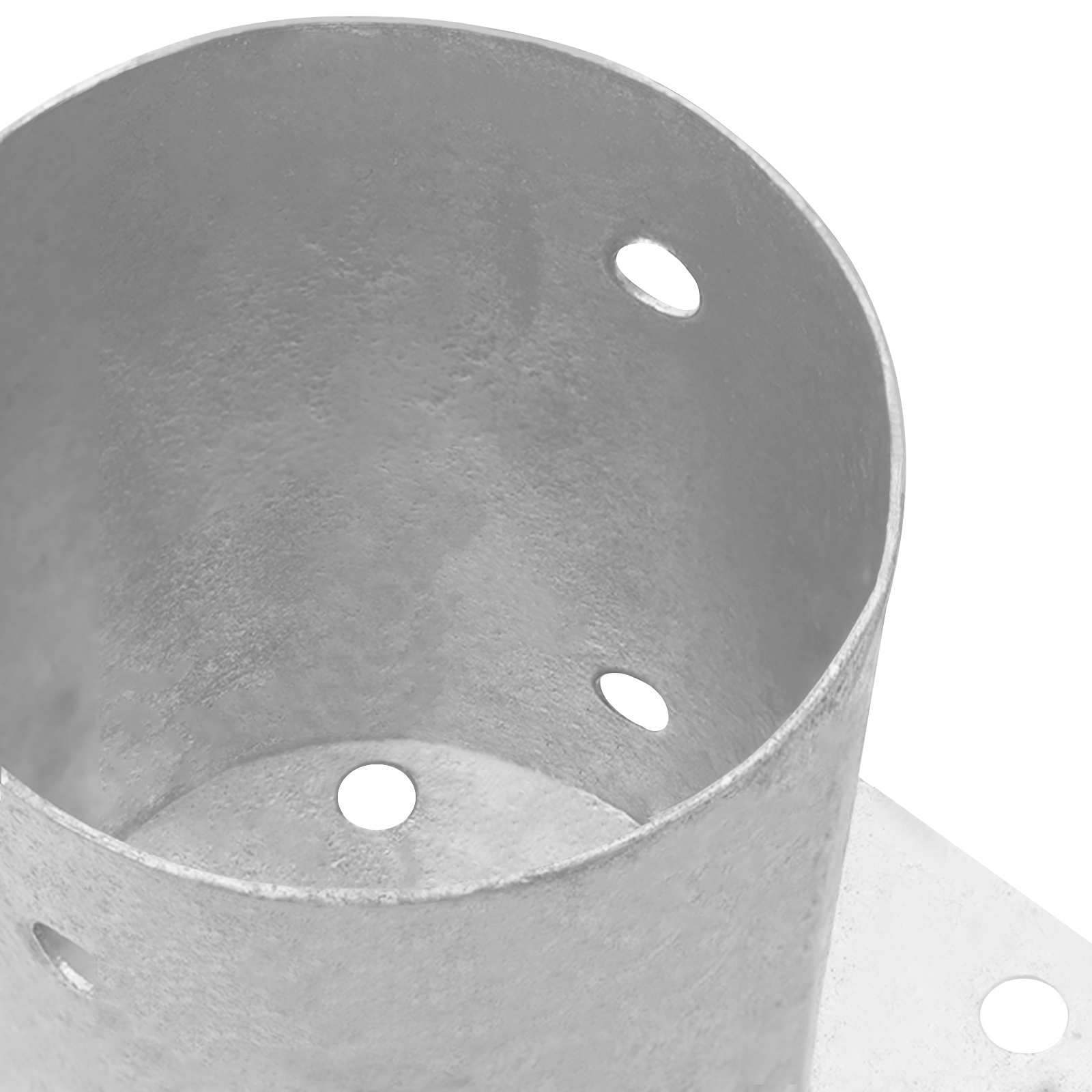 Ancora rotonda per terreno 12 pz Argento 15 x 15 x 15 cm