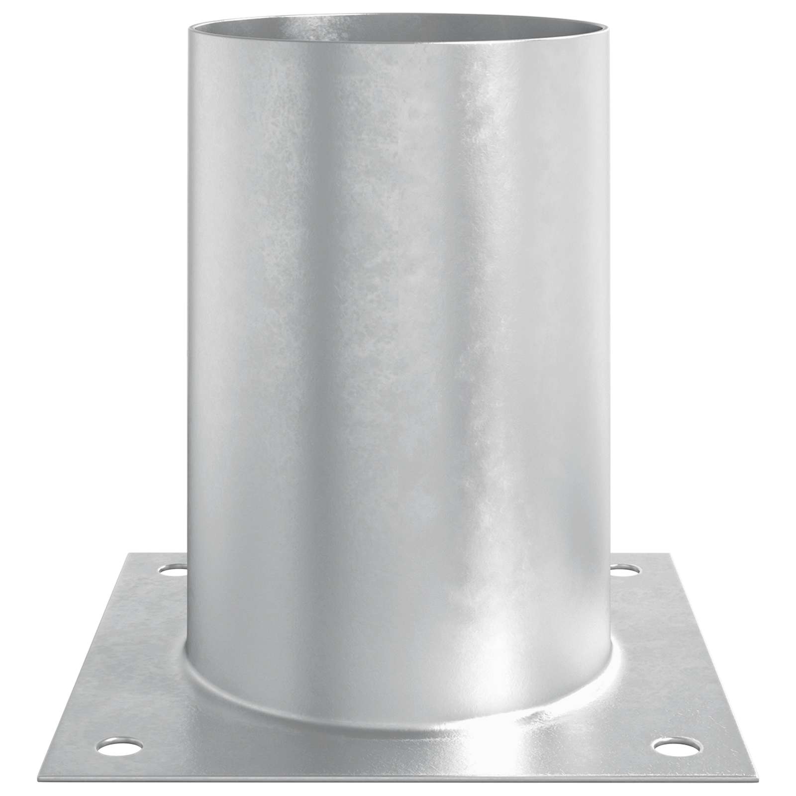 Ancora rotonda per terreno 4 pz Argento 15 x 15 x 15 cm Metallo