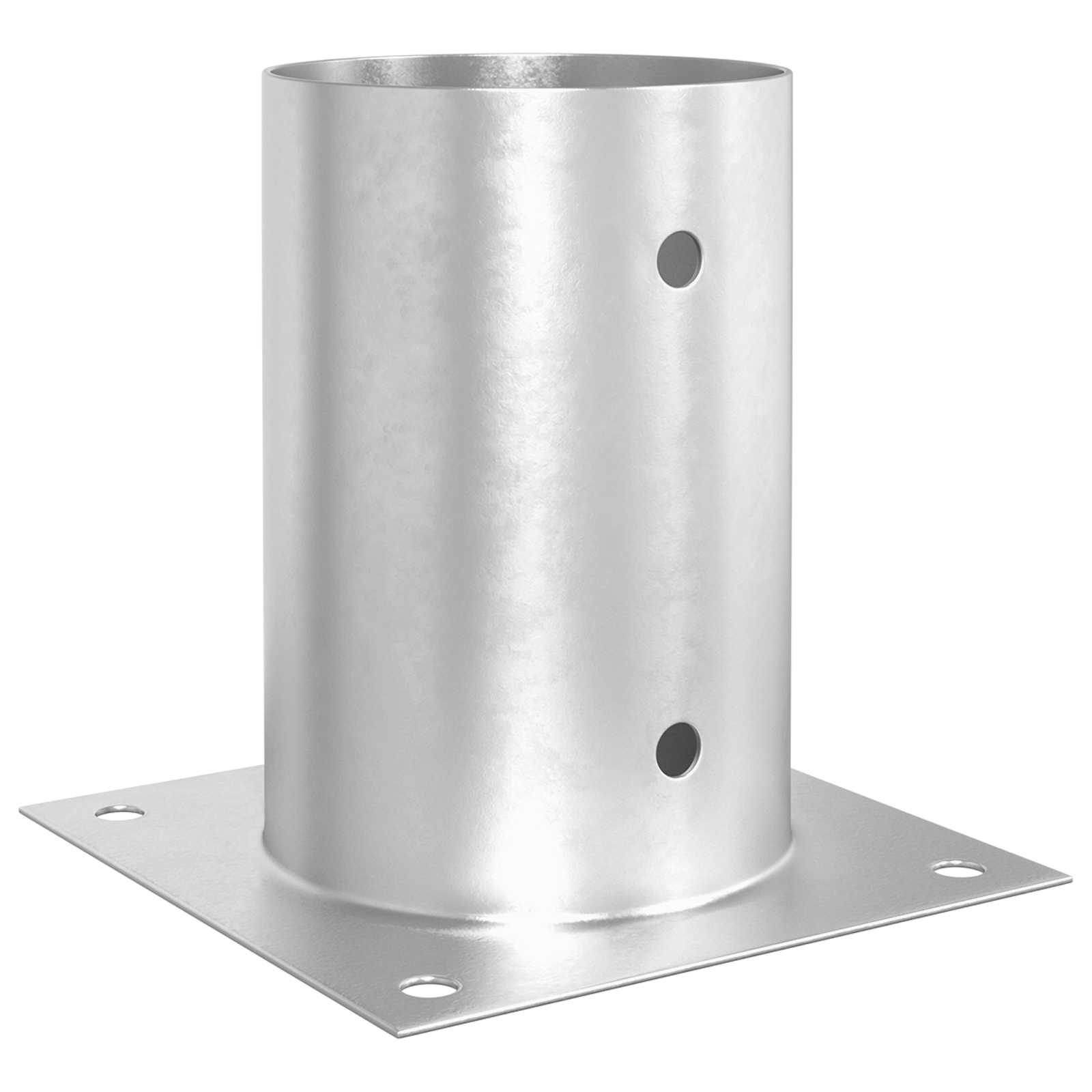 Ancora rotonda per terreno 12 pz Argento 15 x 15 x 15 cm