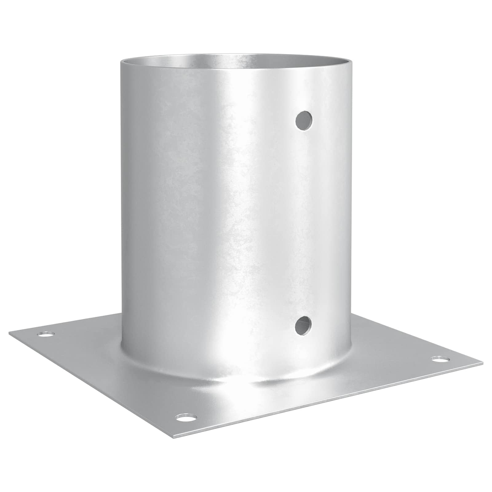 Ancora rotonda per terreno 12 pz Argento 18 x 18 x15 cm Metallo