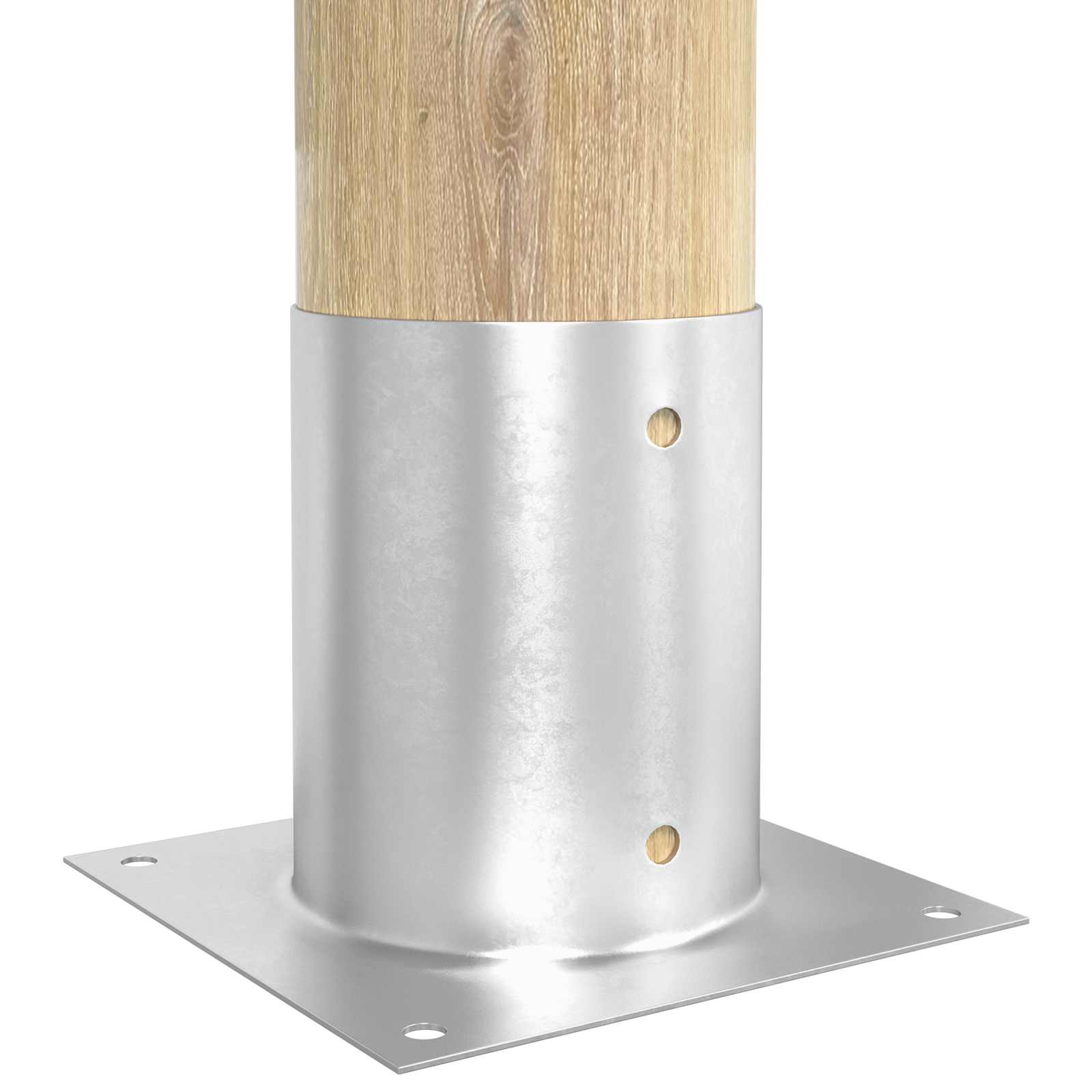 Ancora rotonda per terreno 12 pz Argento 18 x 18 x15 cm Metallo