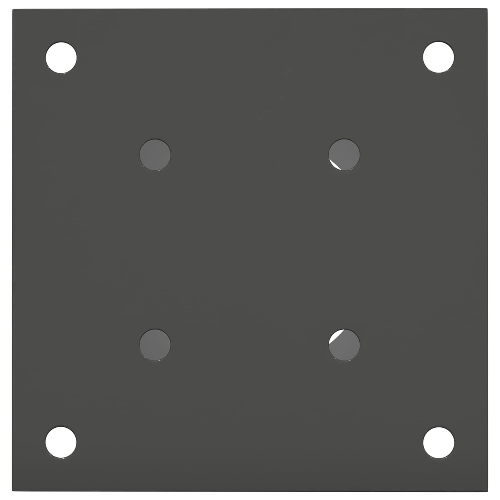 Ancora rotonda per terreno 12 pz Antracite 15 x 15 x 15 cm