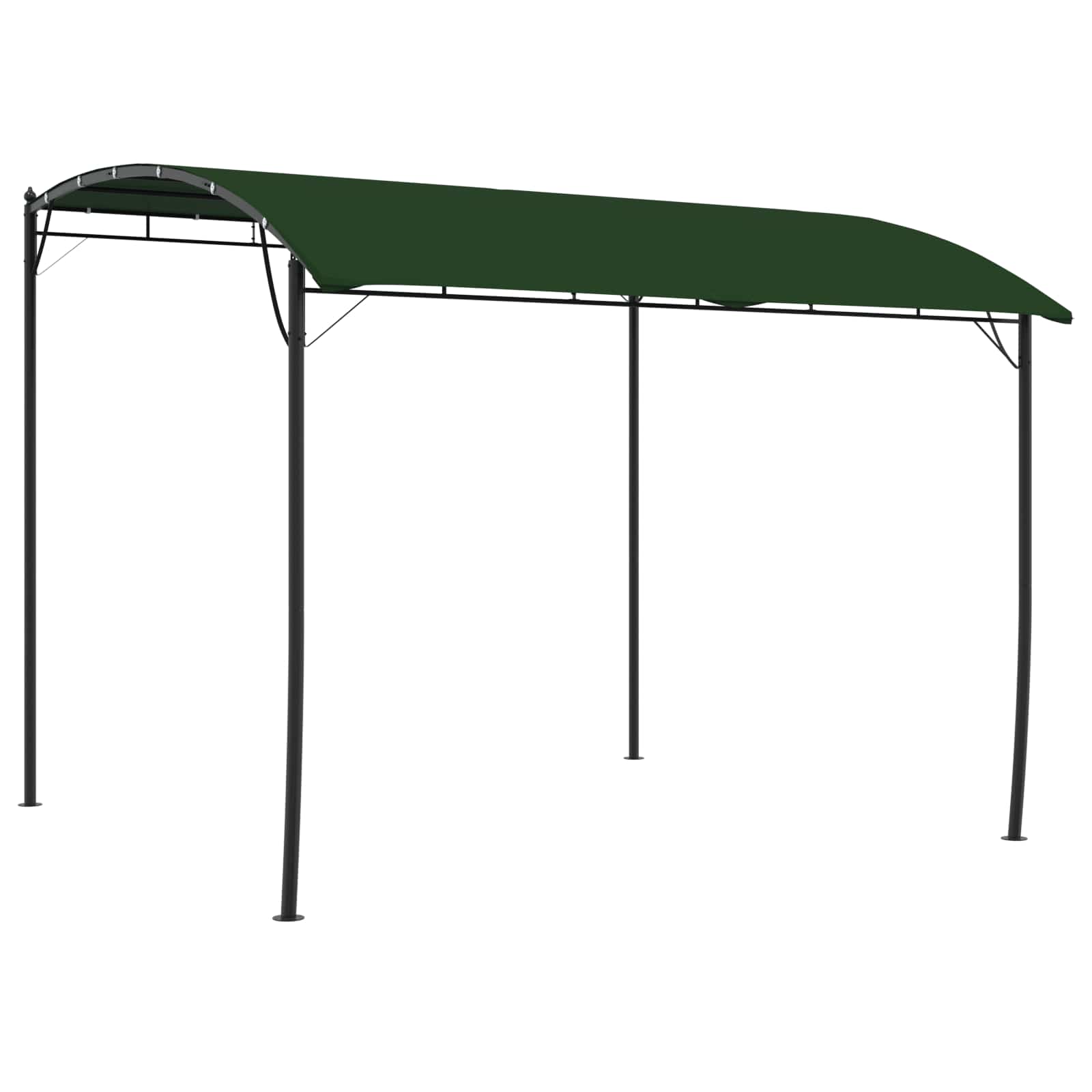 Gazebo 3 x 3 x 2,55 m Verde