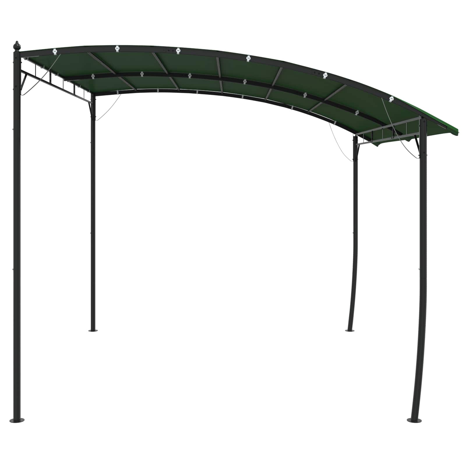 Gazebo 3 x 3 x 2,55 m Verde