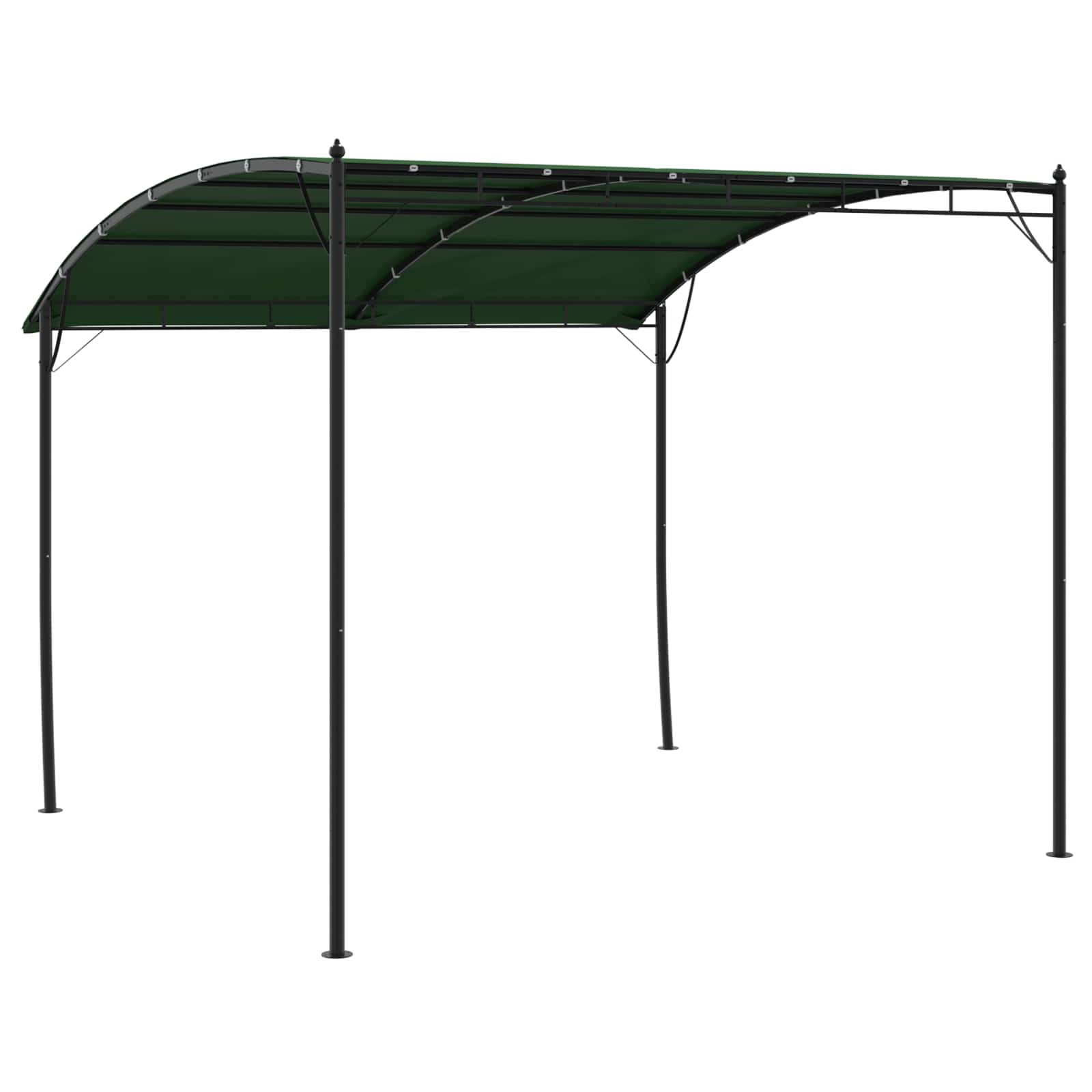 Gazebo 3 x 3 x 2,55 m Verde