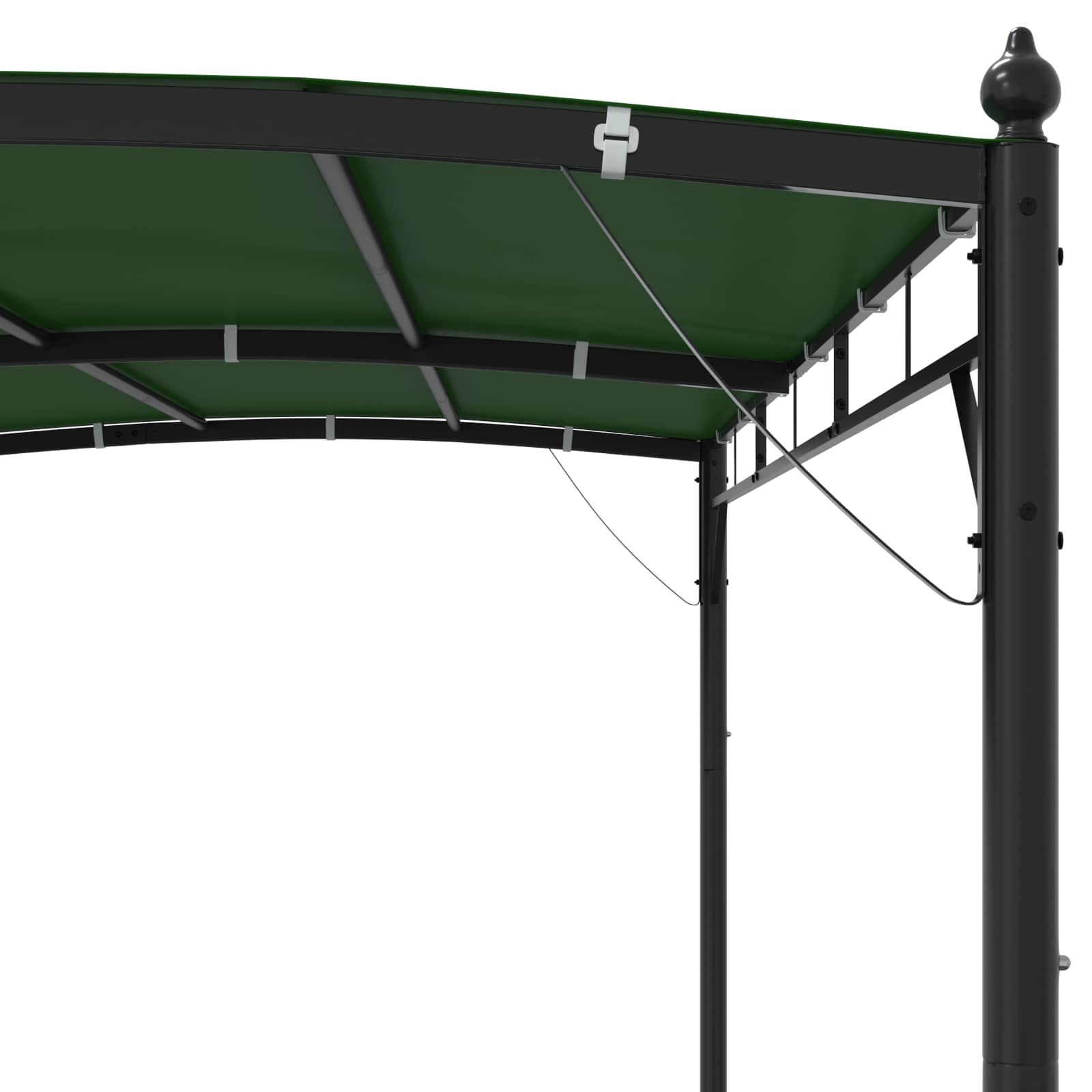 Gazebo 3 x 3 x 2,55 m Verde