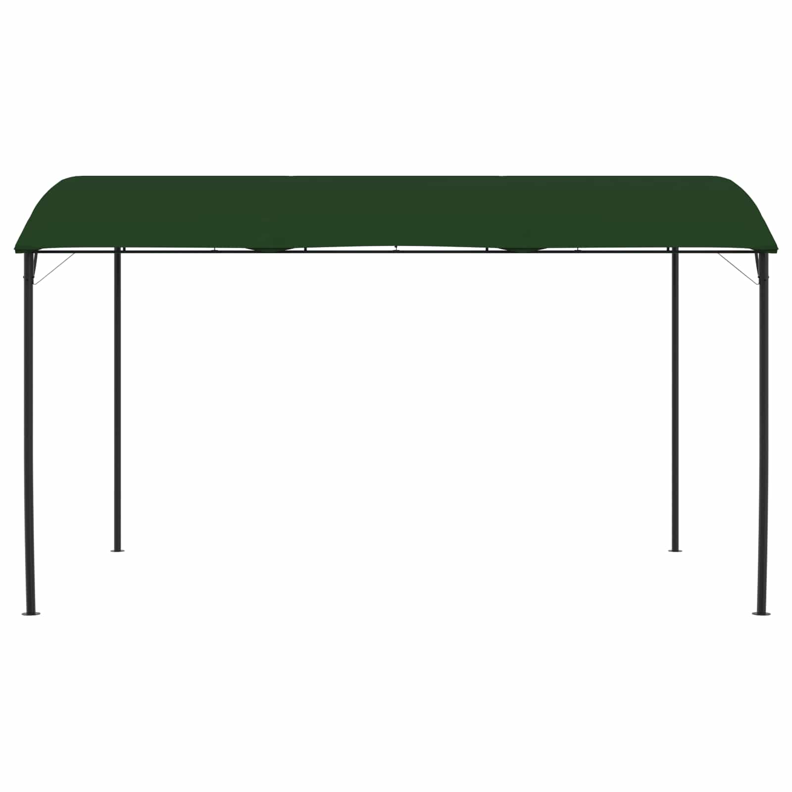 Gazebo 4 x 3 x 2,55 m Verde