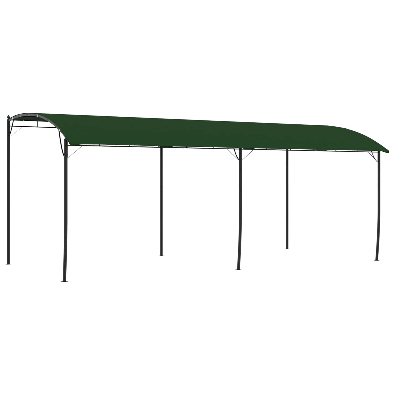 Gazebo 6 x 3 x 2,55 m Verde