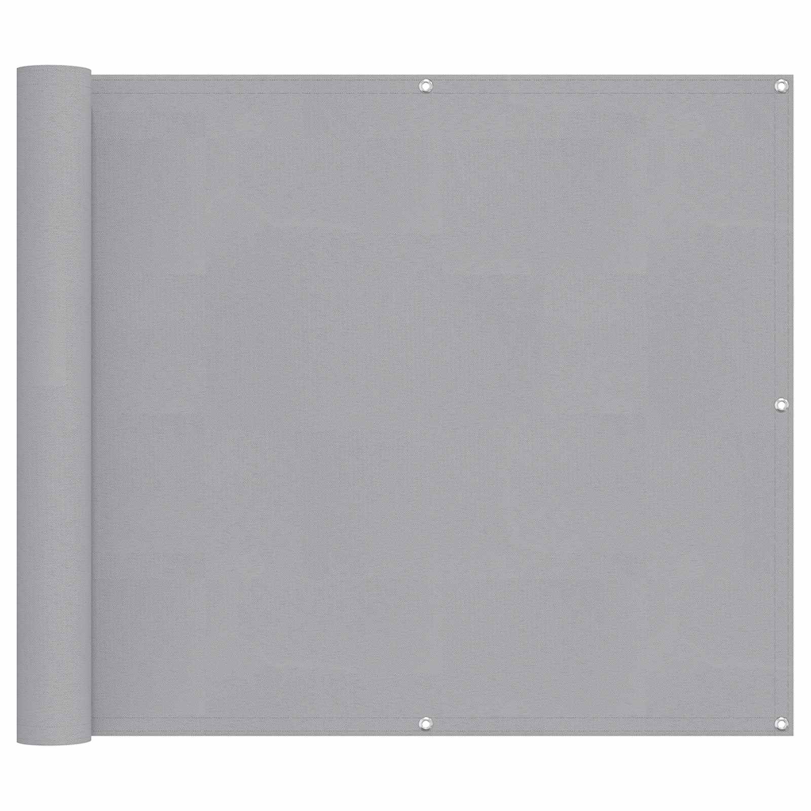 Schermo da balcone 100 x 800 cm Tessuto Oxford Rettangolare