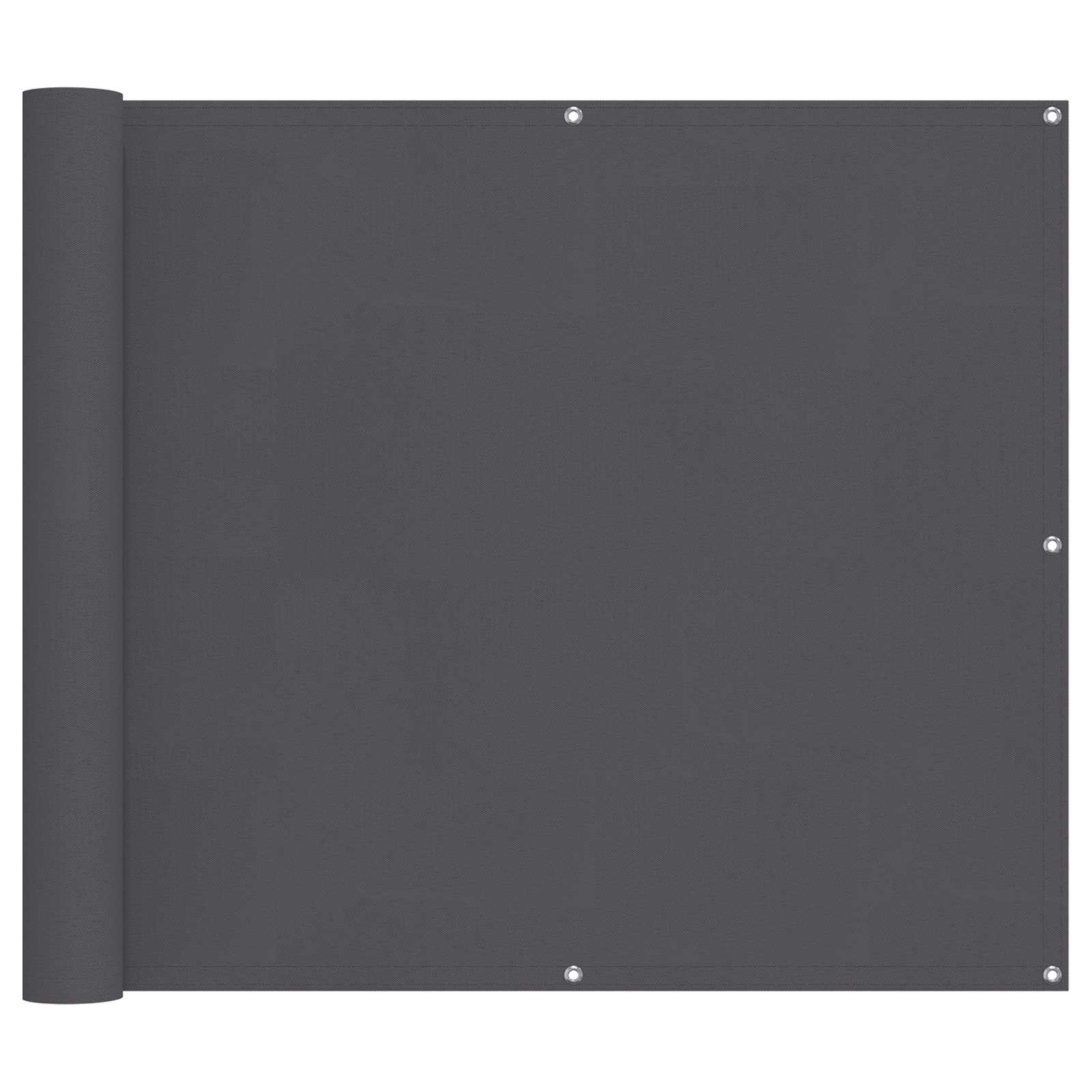 Schermo da balcone 100 x 800 cm Tessuto Oxford Rettangolare