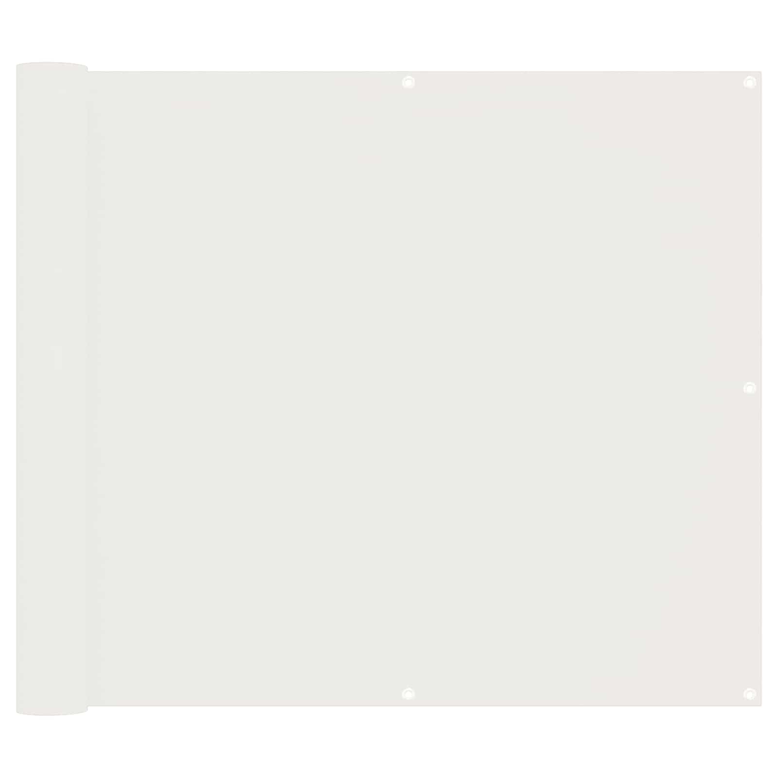 Schermo da balcone 90 x 200 cm Oxford alu rivestito in PU