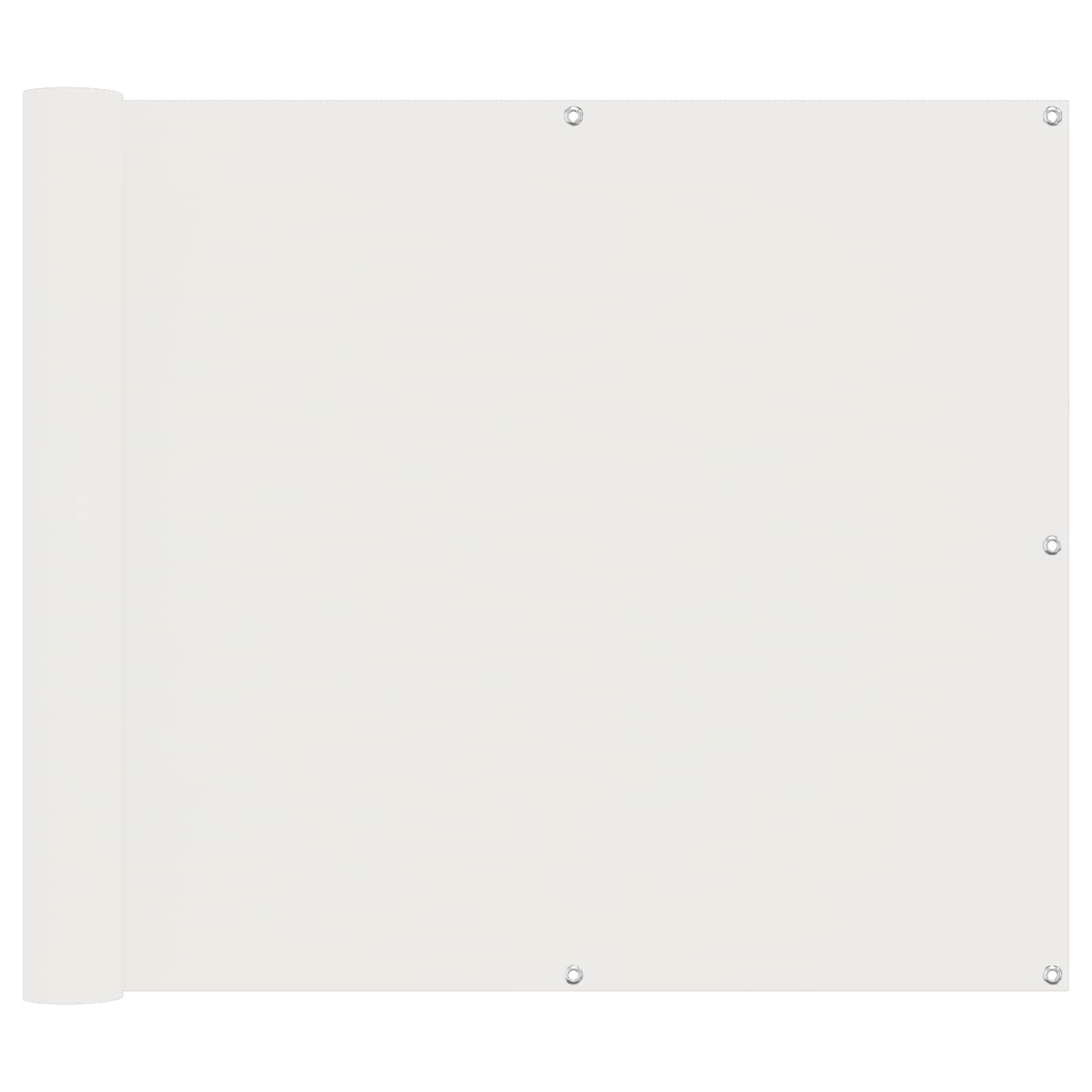 Schermo da balcone 100 x 600 cm Tessuto Oxford Rettangolare