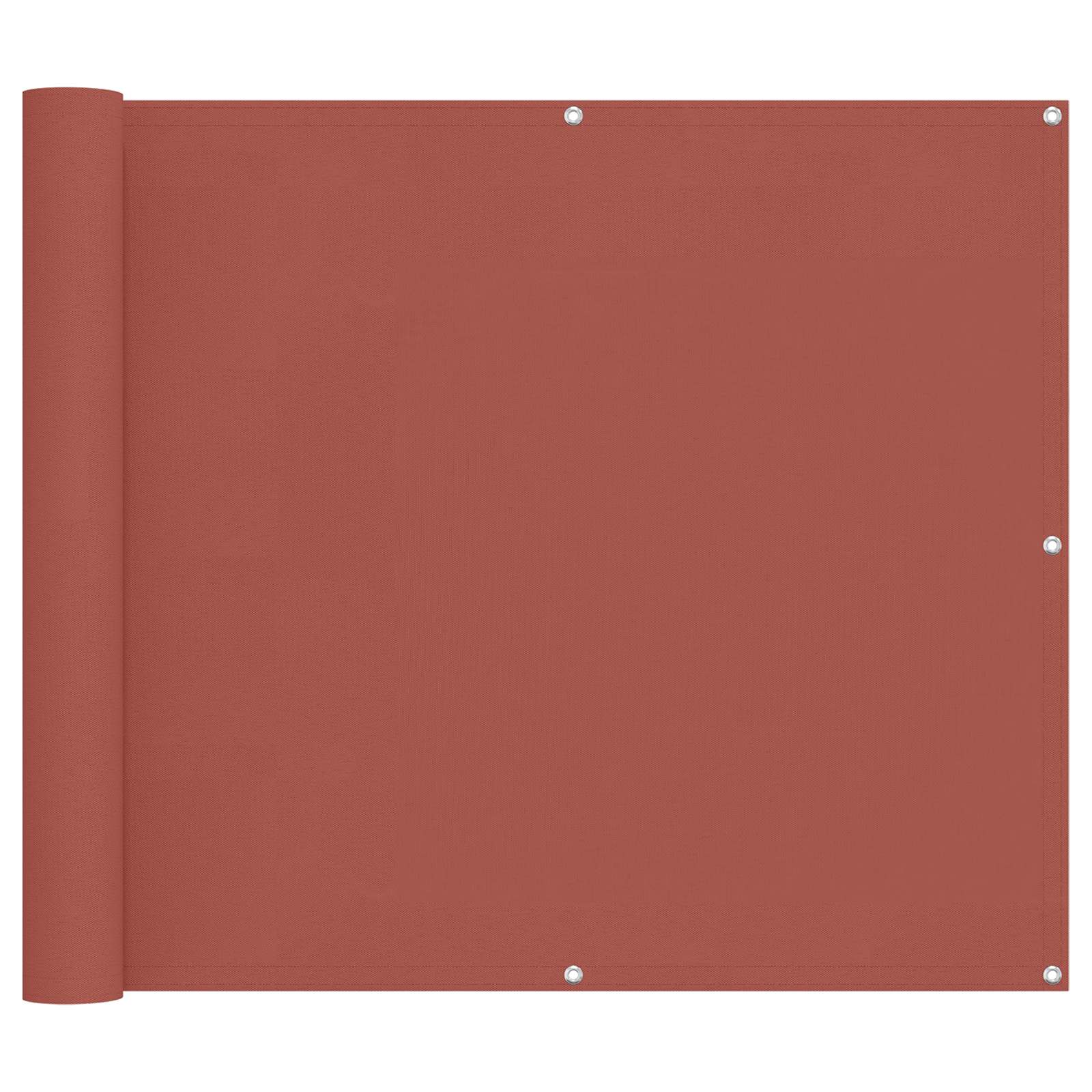 Schermo da balcone 100 x 400 cm Tessuto Oxford Rettangolare