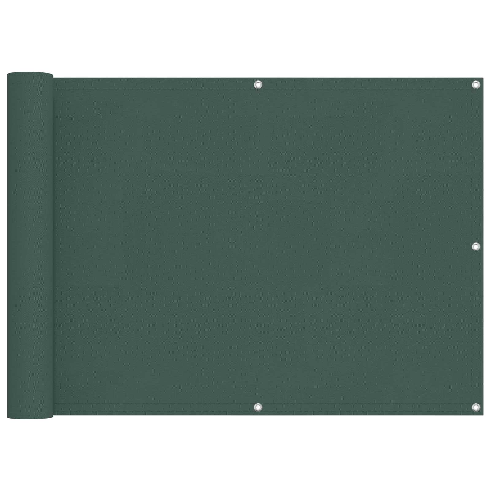 Schermo da balcone 75 x 200 cm Oxford alu rivestito in PU