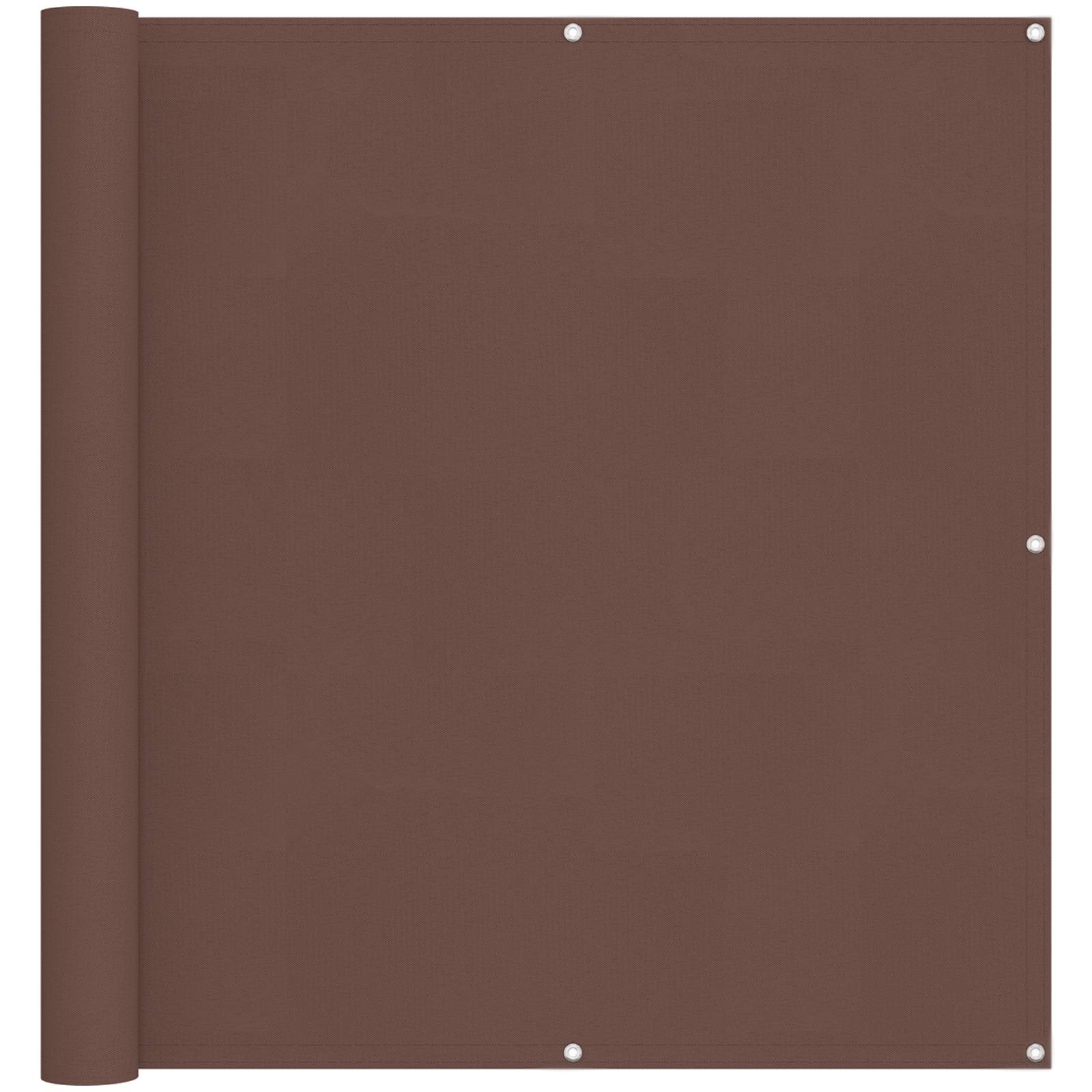 Schermo da balcone 110 x 700 cm Tessuto Oxford Rettangolare