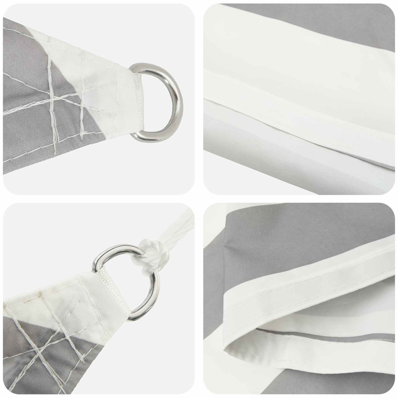 Vela da ombra solare 4,5 x 4,5 m 100% Poliestere Oxford