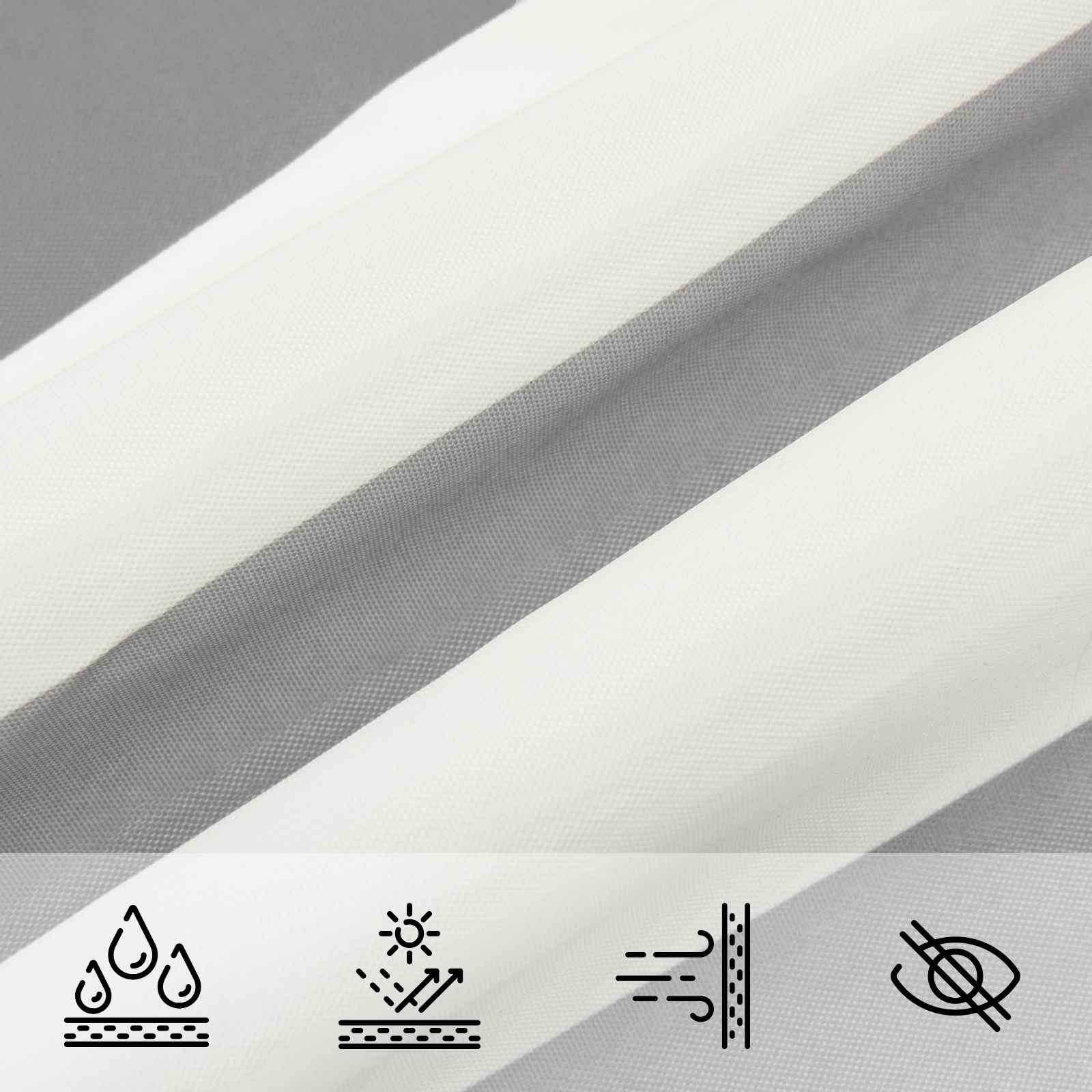 Vela da ombra solare 5 x 5 m 100% Poliestere Oxford Quadrato