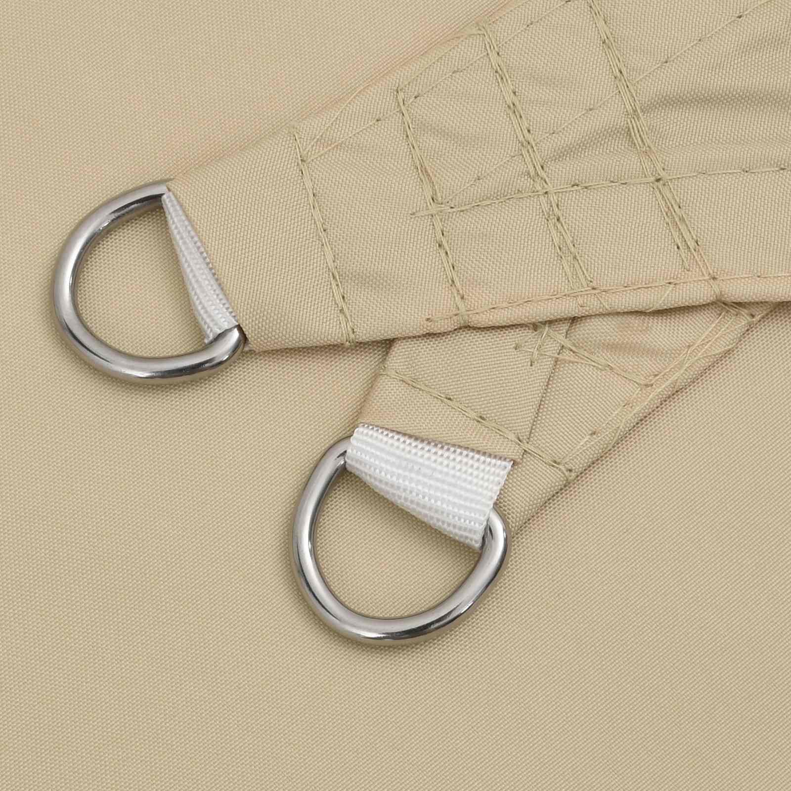Vela da ombra solare 6 x 2 m Oxford rivestito in PU