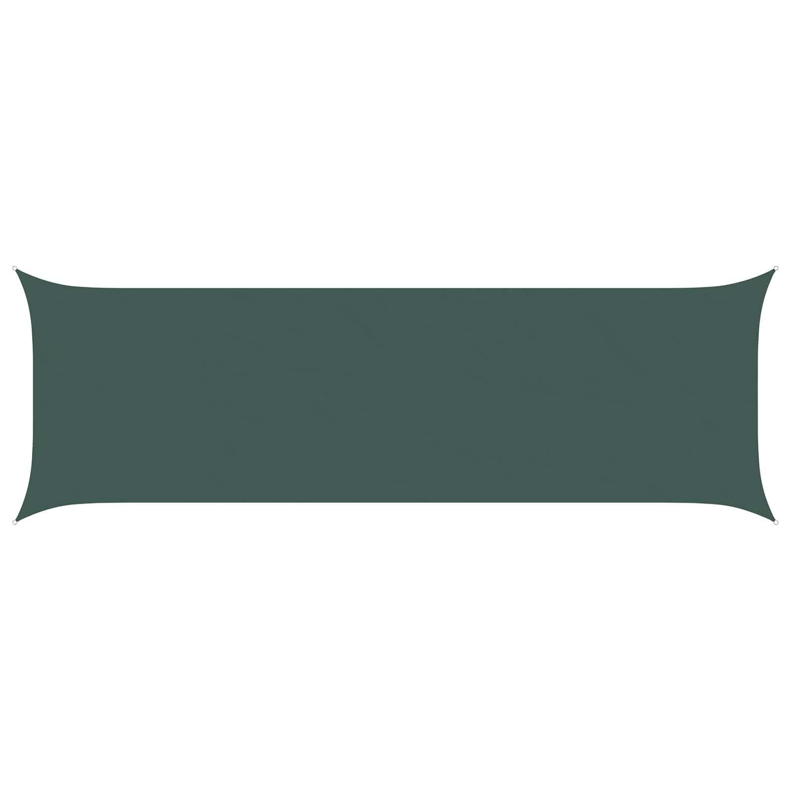 Vela da ombra solare Verde Scuro 2 x 6 m 100% Poliestere Oxford