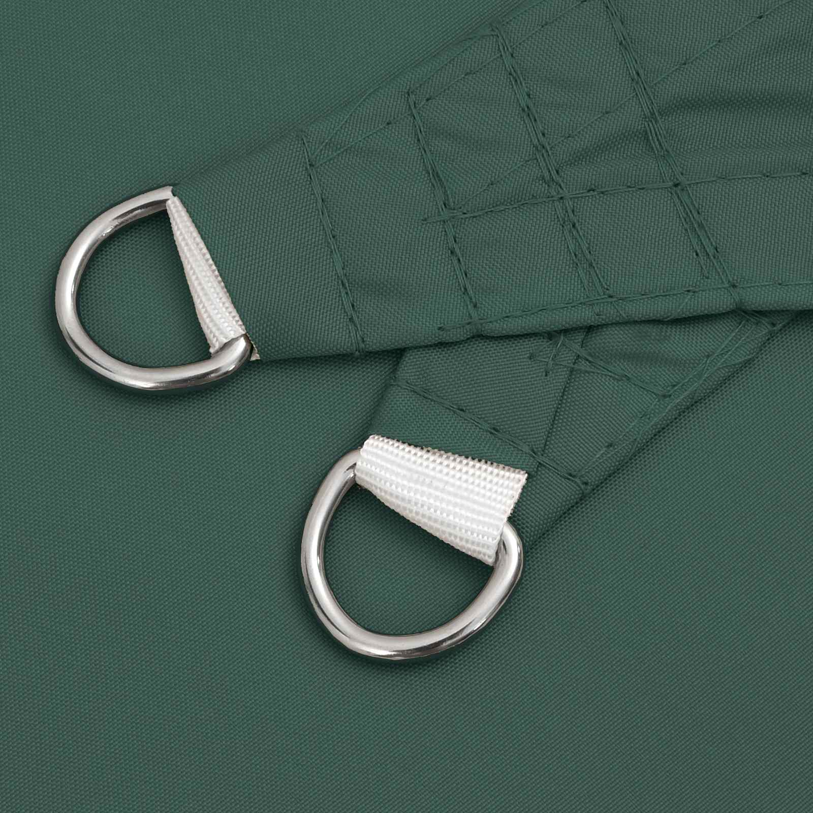 Vela da ombra solare Verde Scuro 2 x 6 m 100% Poliestere Oxford