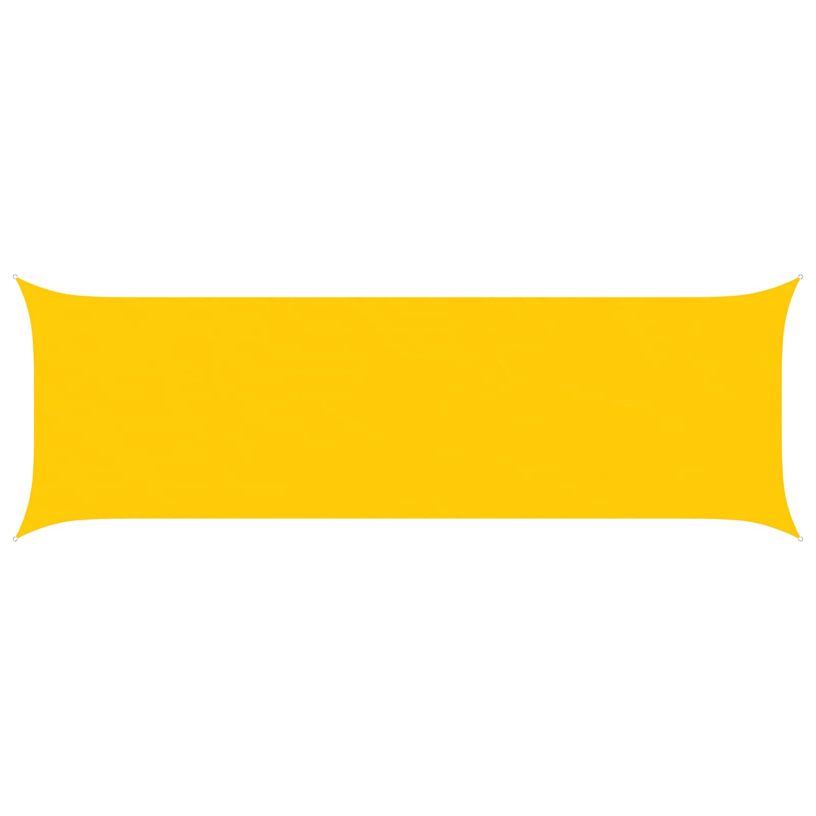 Vela da ombra solare Giallo 2 x 6 m 100% Poliestere Oxford