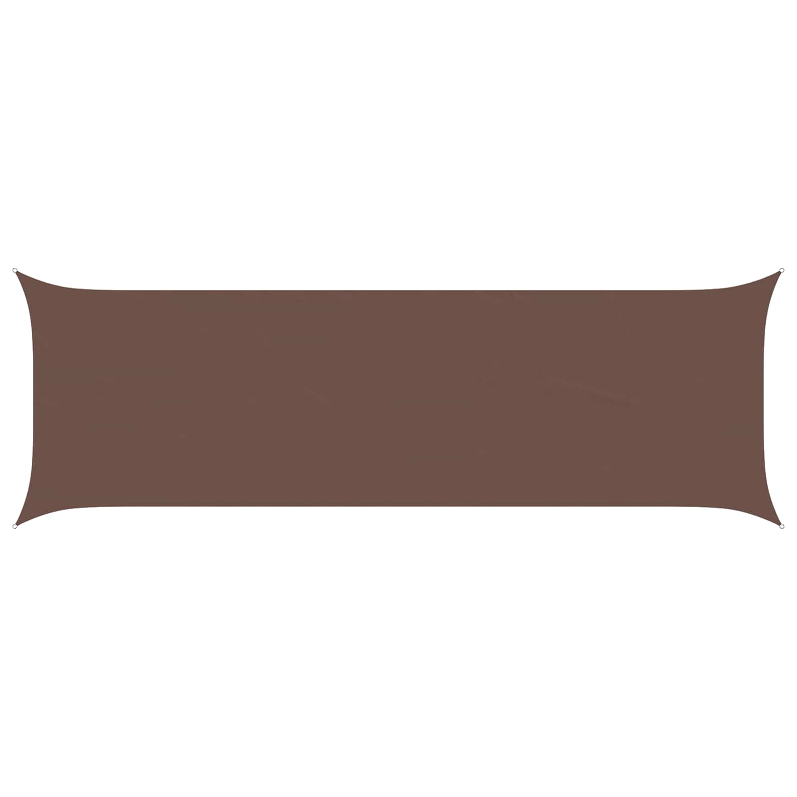 Vela da ombra solare Marrone 6 x 2 m 100% Poliestere Oxford