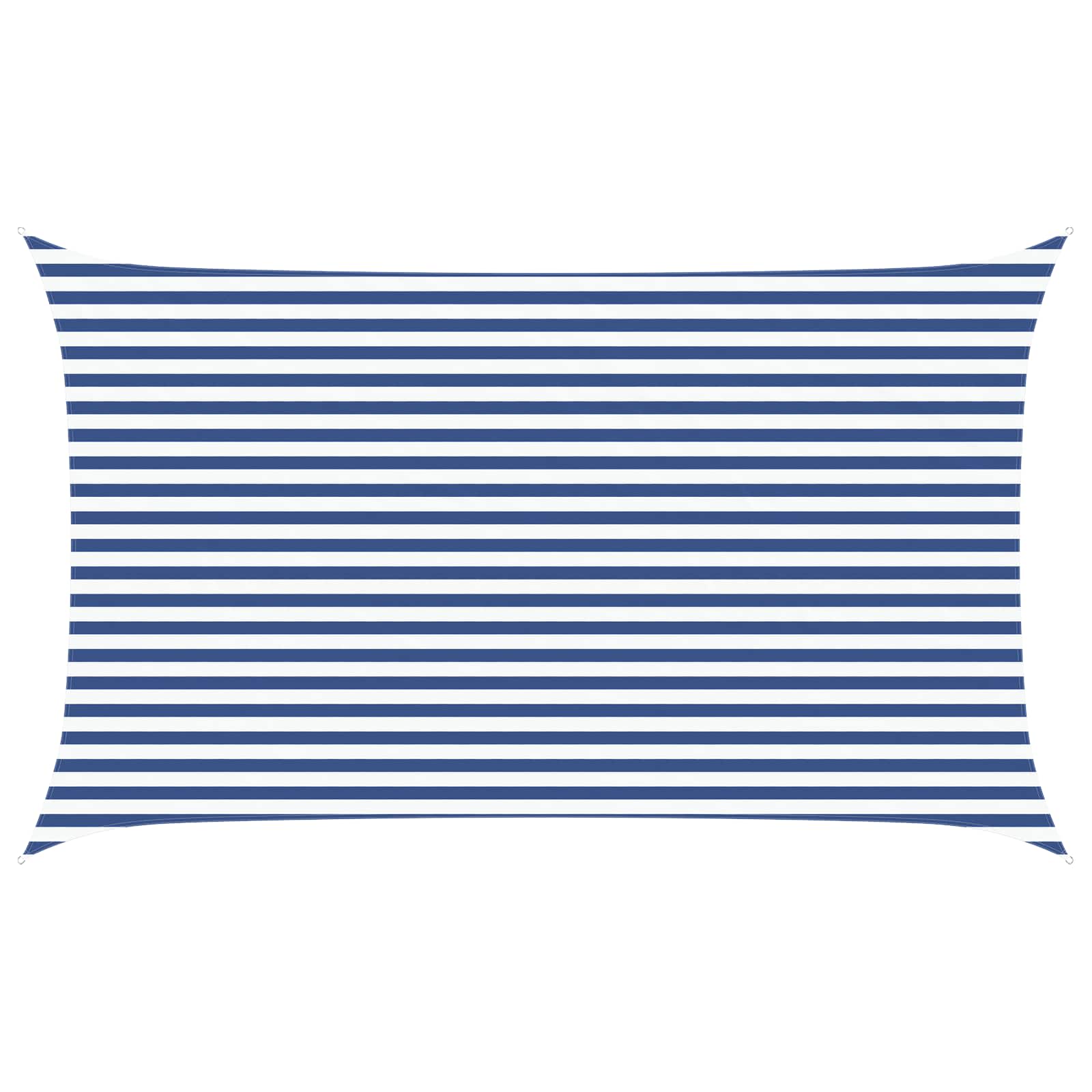 Vela da ombra solare Blu e Bianco 5 x 3 m