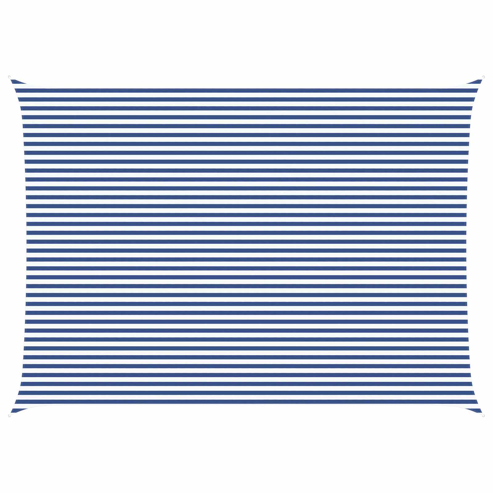 Vela da ombra solare Blu e Bianco 7 x 5 m