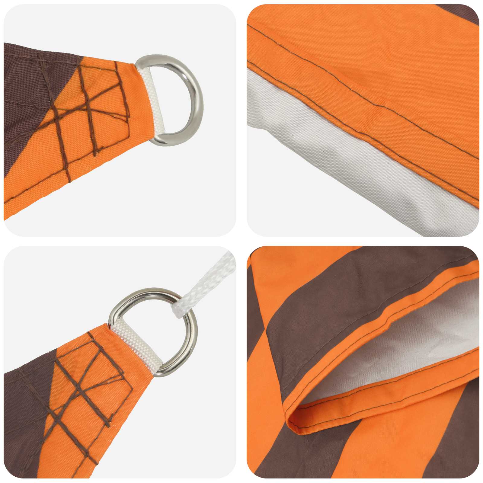 Vela da ombra solare 5 x 5 x 5 m 100% Poliestere Oxford