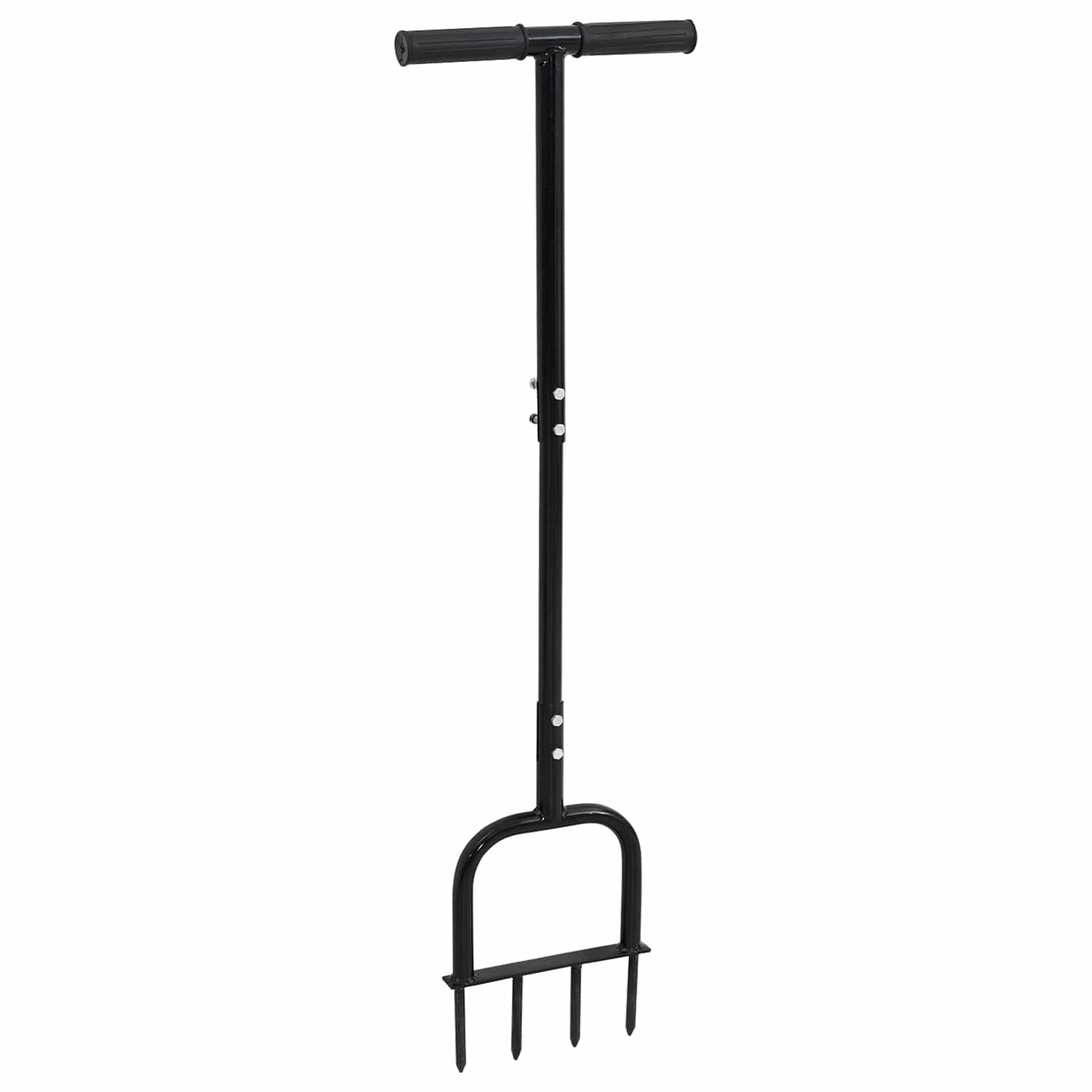 Strumento Aeratore per Prato Nero 95 x 27 cm Plastica
