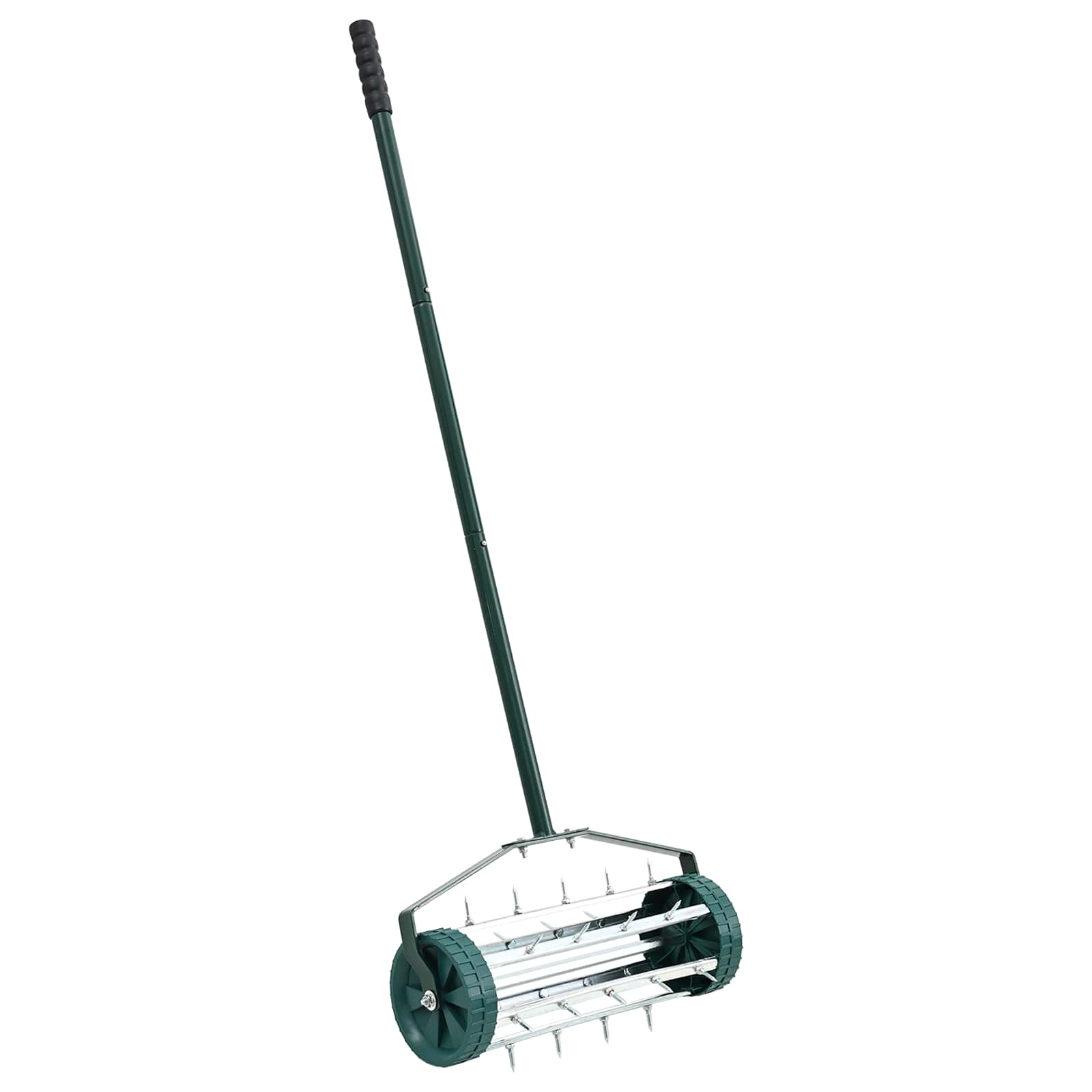 Rullo per Prato da Tirare con Pinze Aeratore Verde
