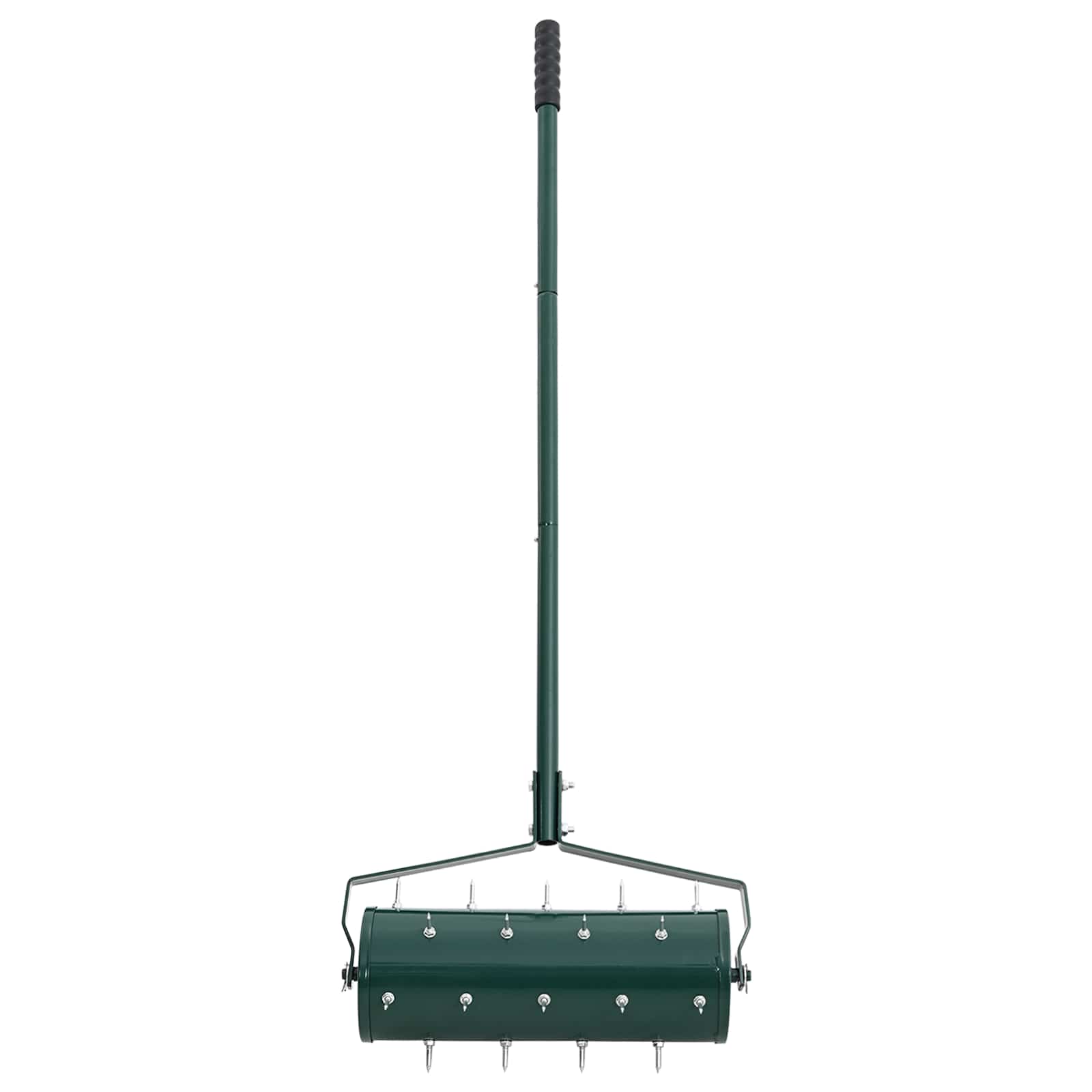 Rullo per Prato da Tirare con Pinze Aeratore Verde 128 x 38 cm