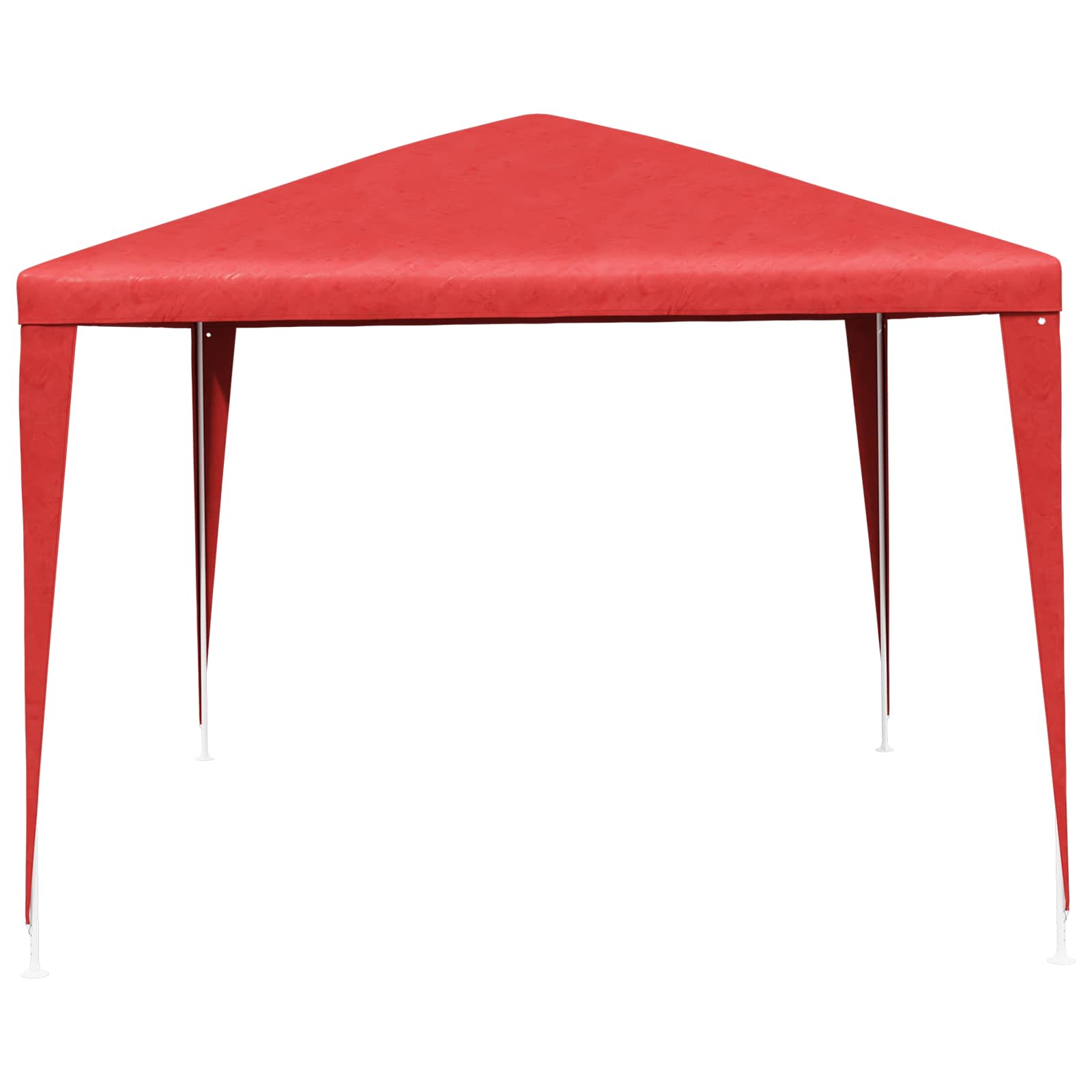 Tenda Party 400 x 300 x 255 cm Rosso PE e Acciaio