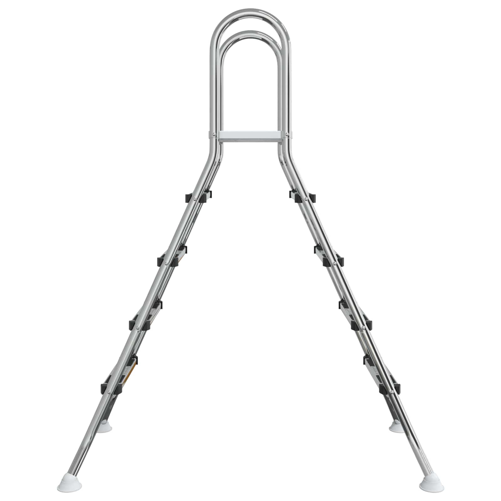 Scala per piscina fuori terra 195 x 150 cm 4-Gradino