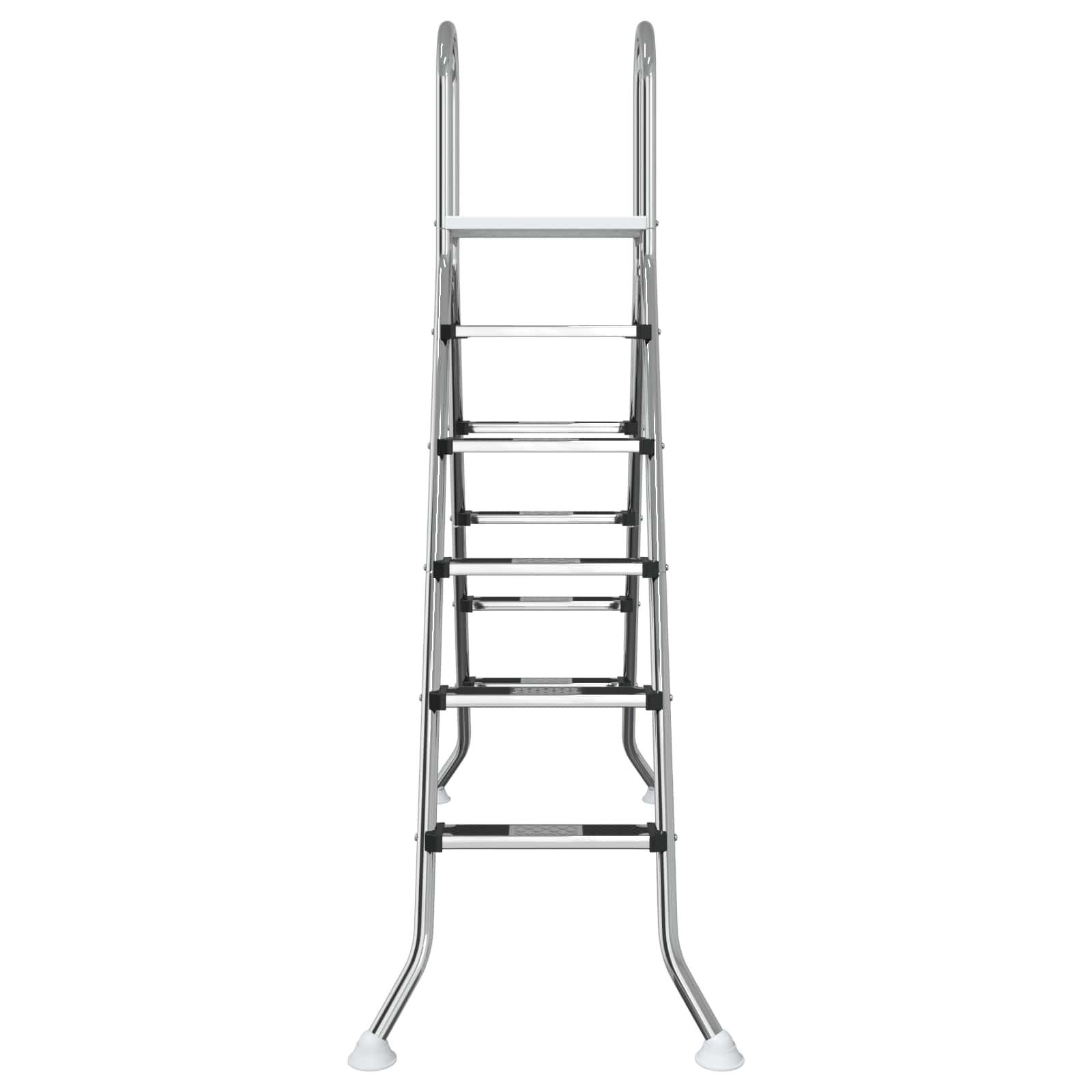 Scala per piscina fuori terra 224 x 175 cm 5-Gradino