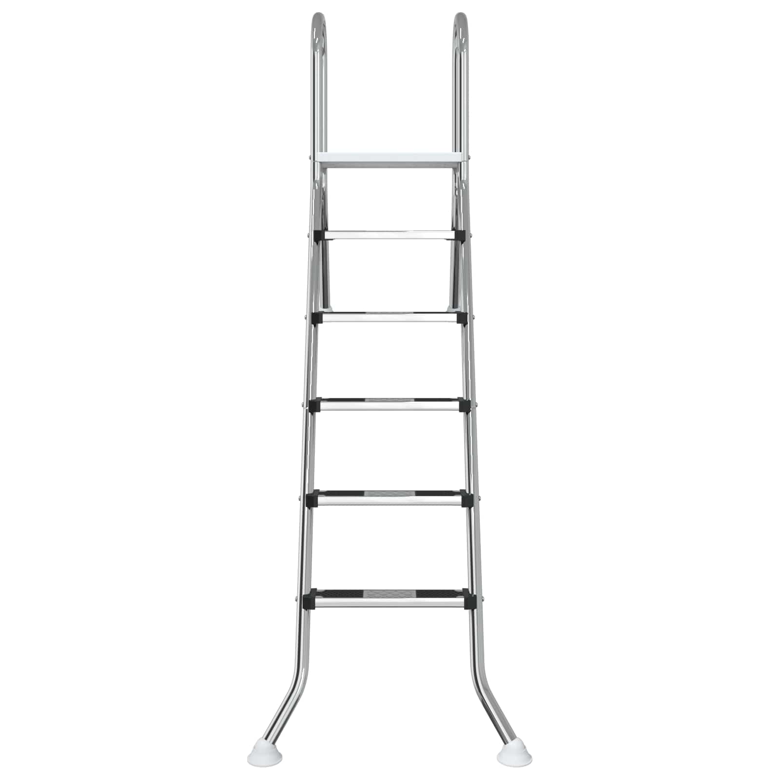 Scala per piscina parzialmente interrata 222 x 128 cm 5-Gradino