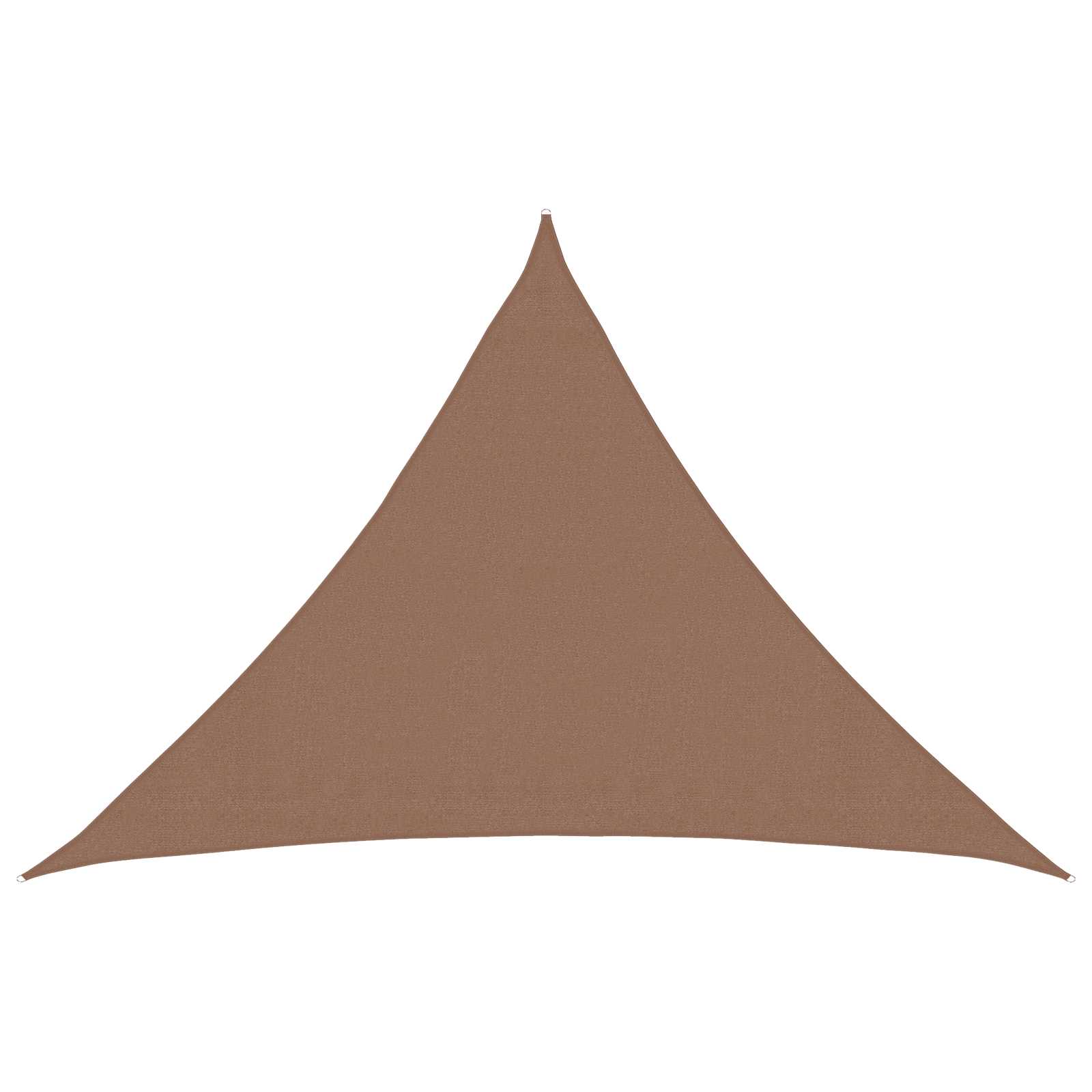 Telo Ombra Triangolare 7 x 5 x 5 m HDPE Tortora
