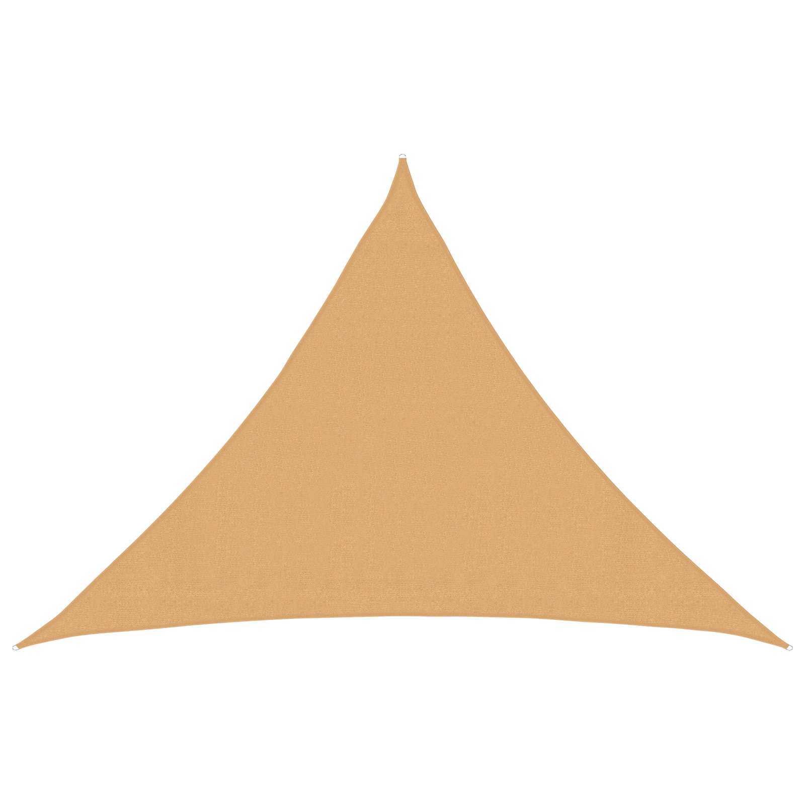Telo Ombra 7 x 5 x 5 m HDPE Triangolare Sabbia