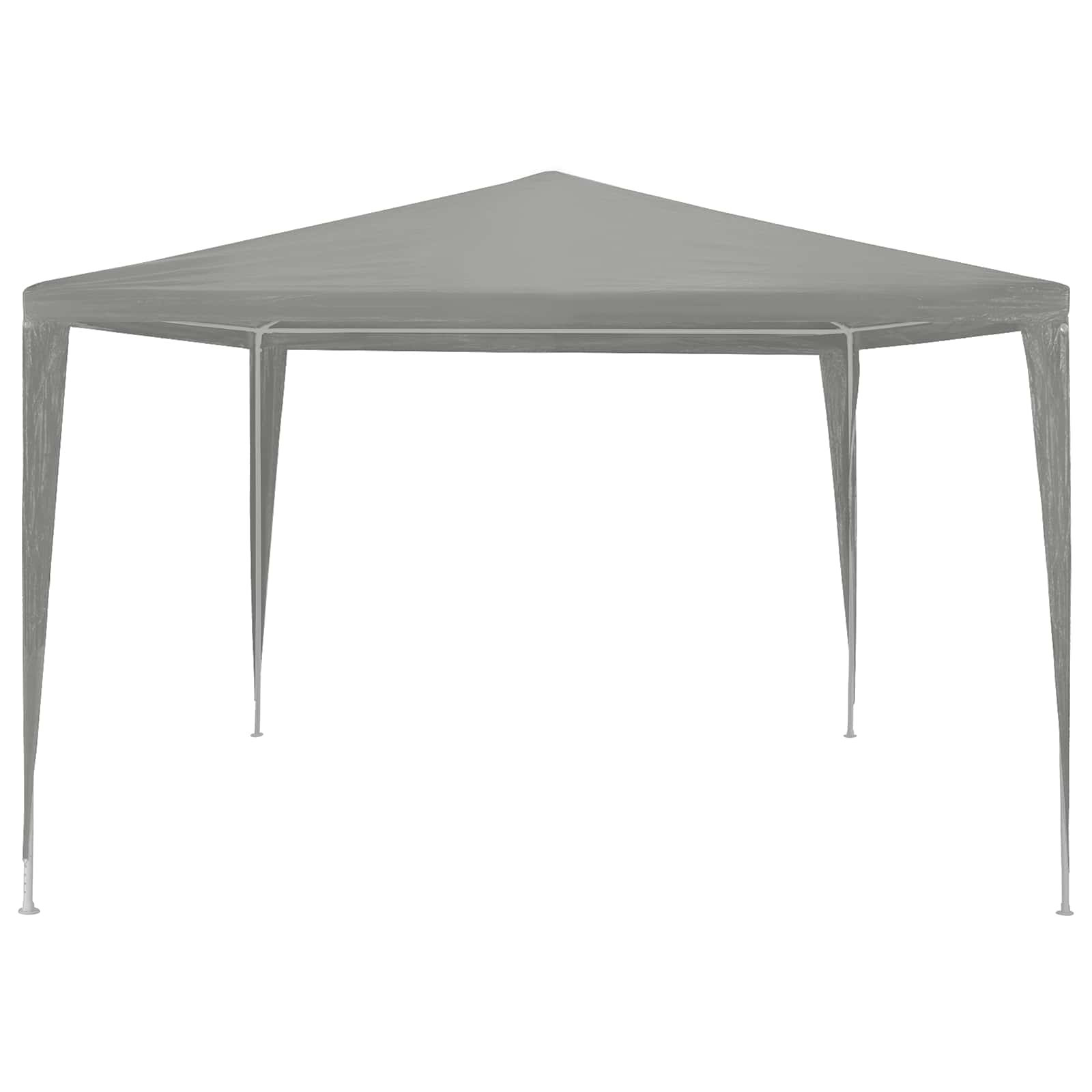Tenda Party Grigio chiaro 300 x 300 x 255 cm PE e Acciaio