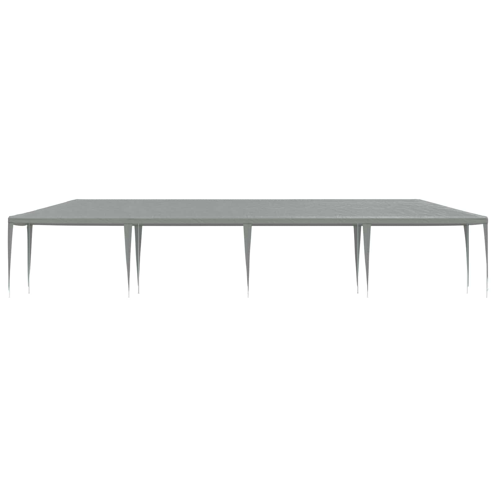 Tenda Party Grigio chiaro 1200 x 300 x 255 cm PE e Acciaio