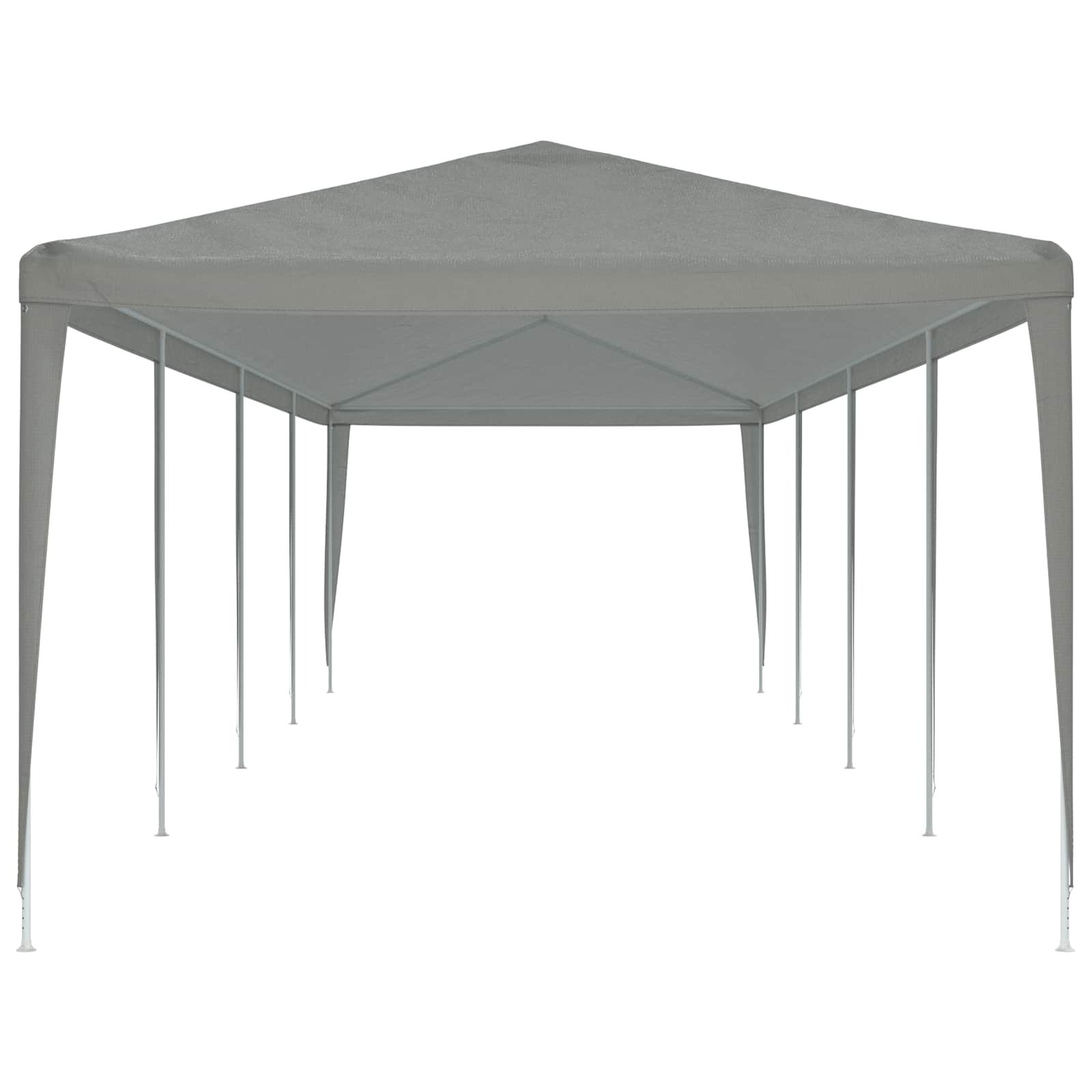 Tenda Party Grigio chiaro 1200 x 300 x 255 cm PE e Acciaio