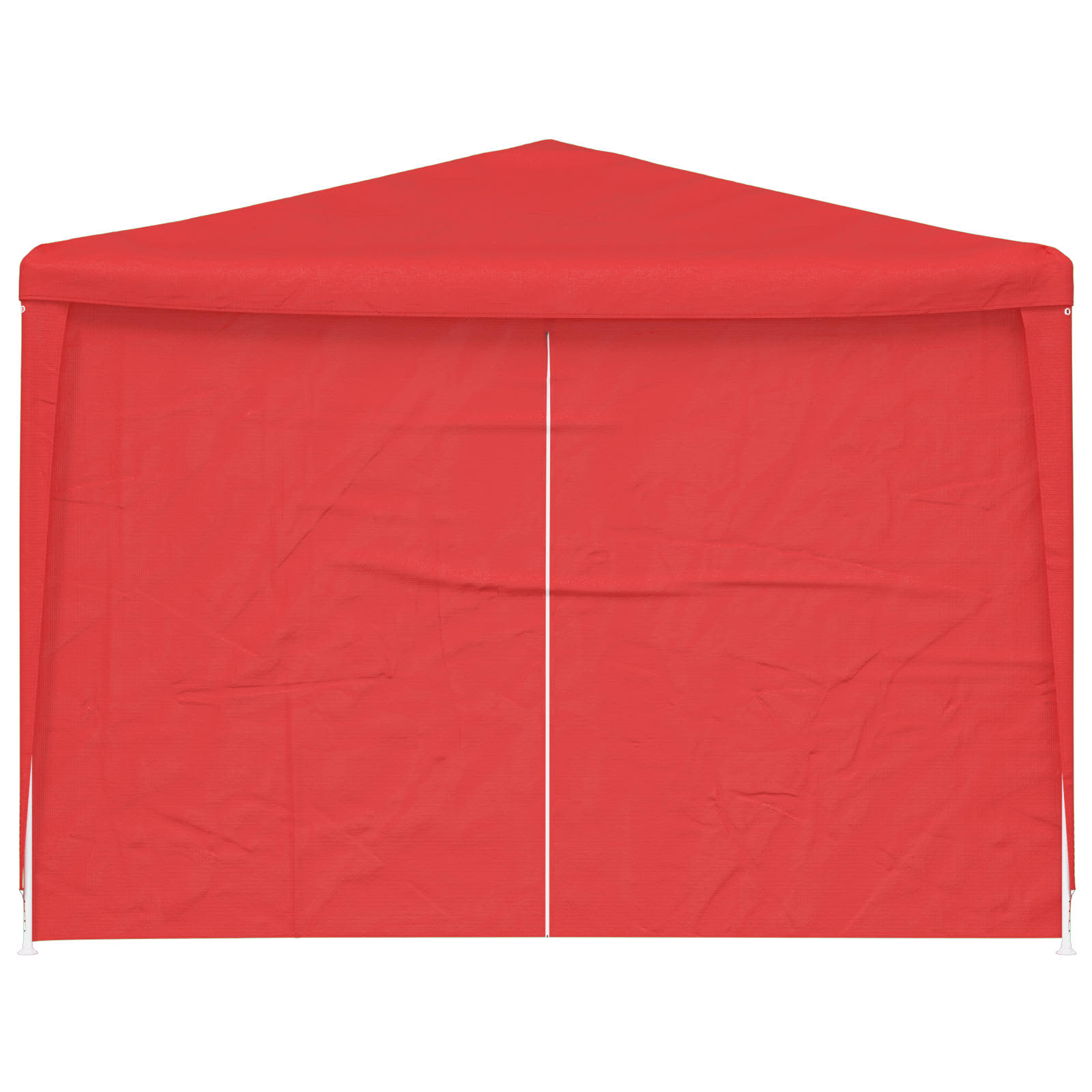 Tenda Party 900 x 300 x 255 cm Rosso PE e Acciaio